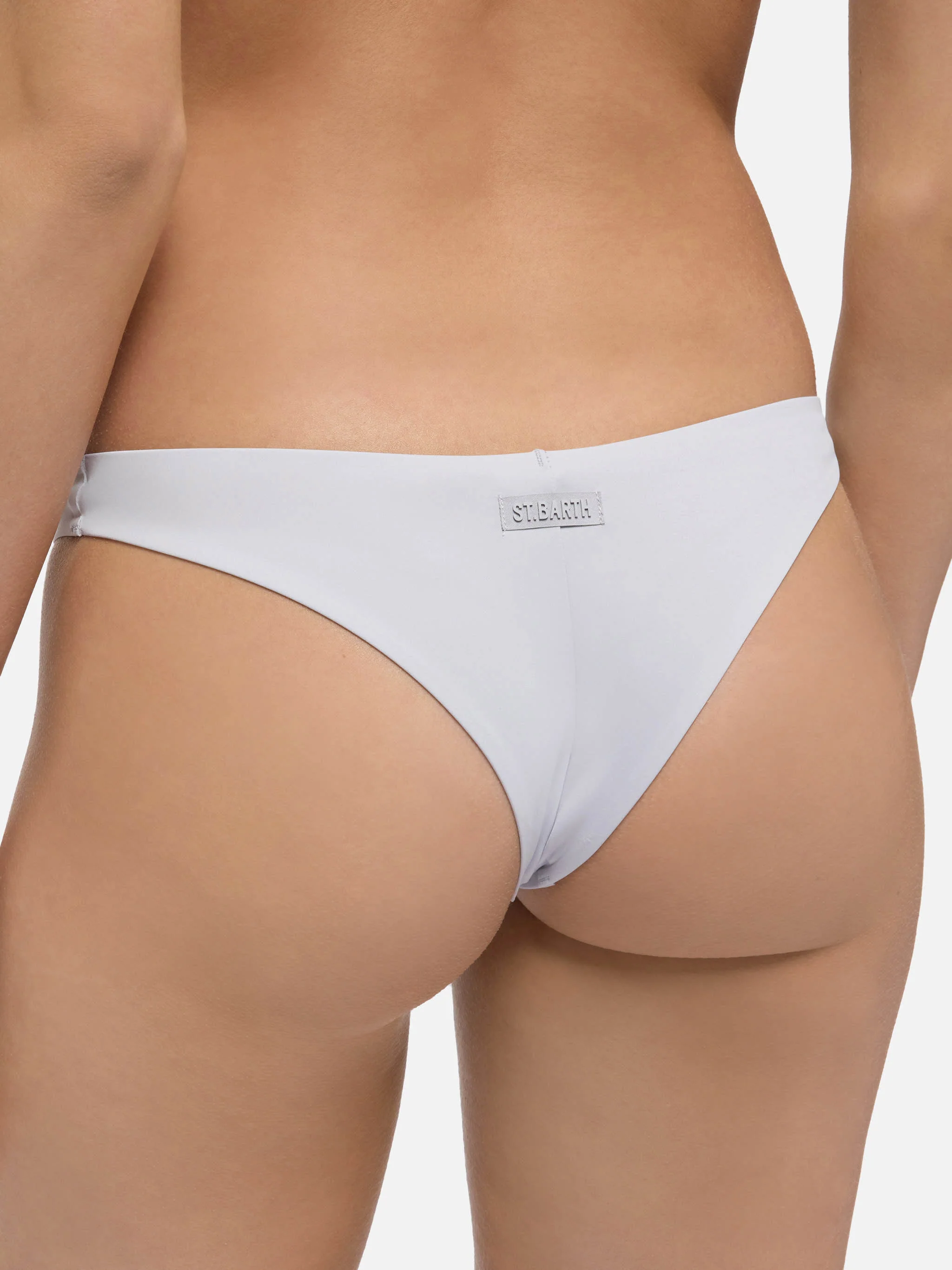 Afrodite heatsealed silver cheeky swim briefs - Image 2