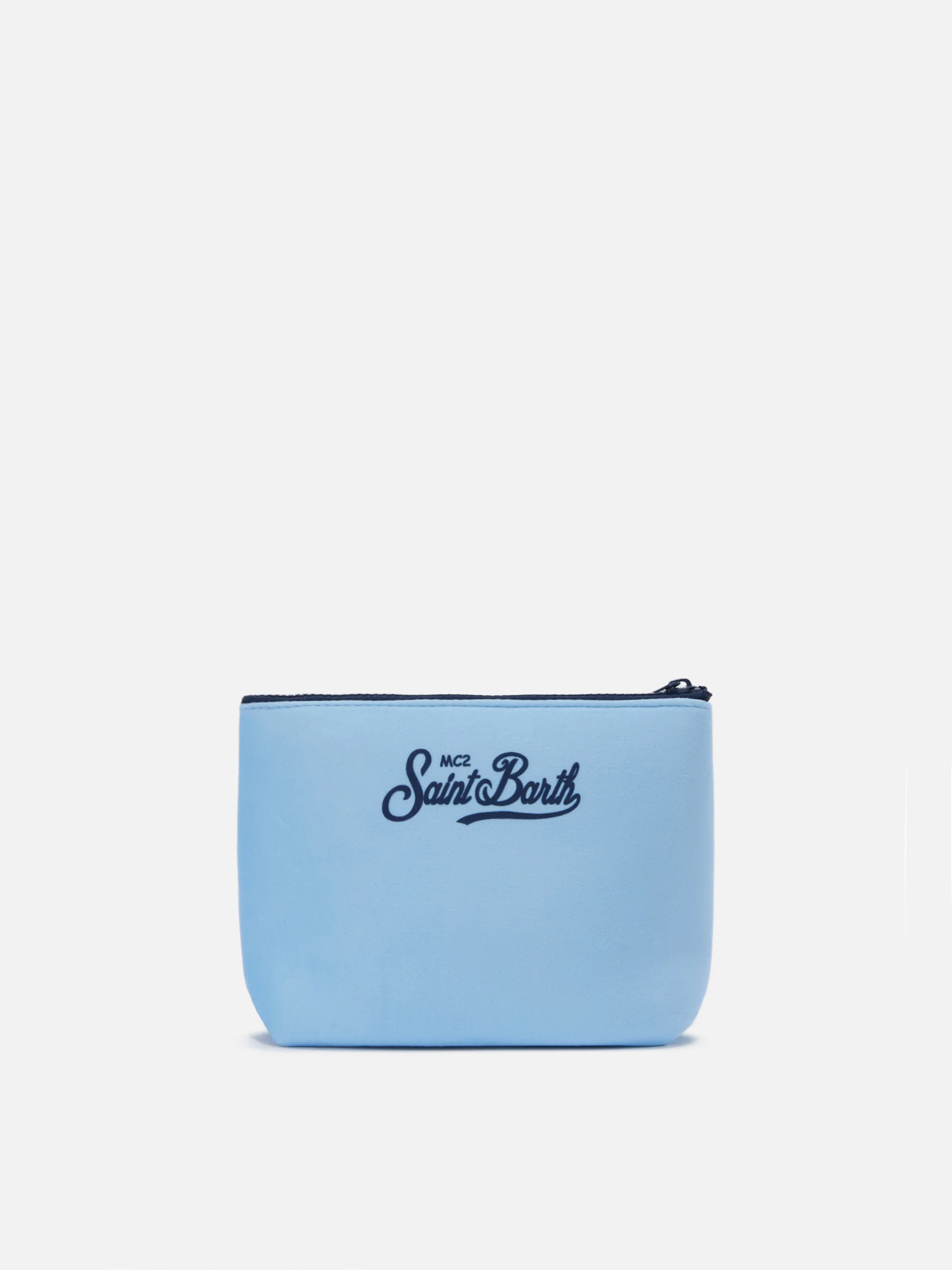 Aline Pouch in wool-effect fabric with Cortina print - Image 3