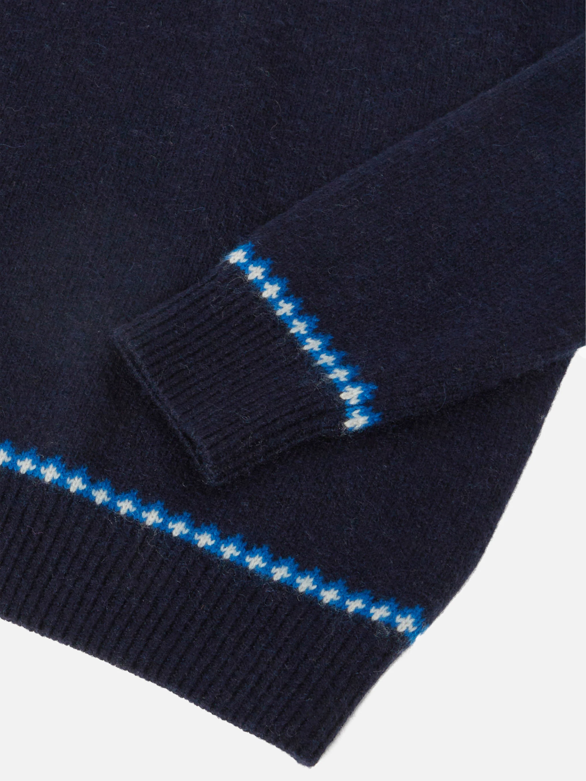 Alpaca sweater Douglas with fair-isle jacquard - Image 4