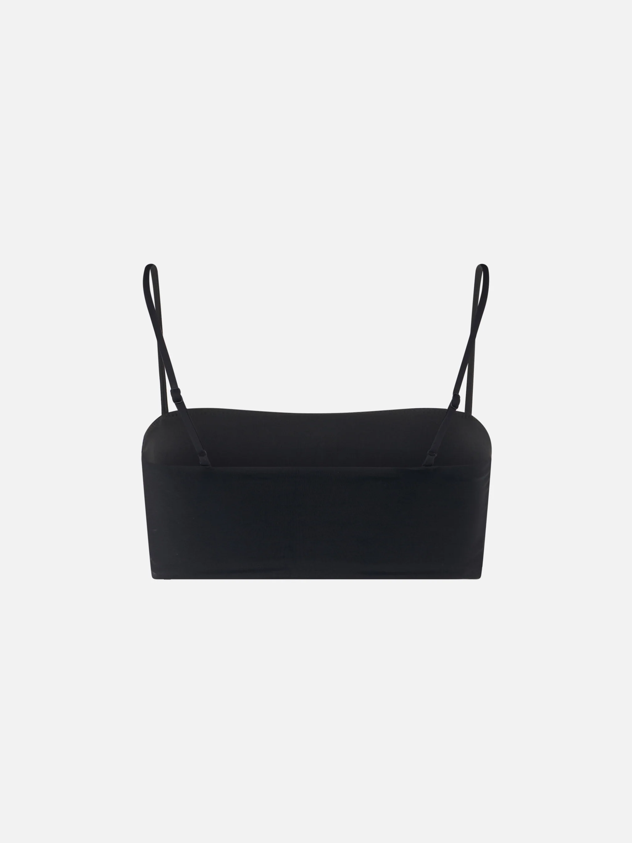 Black bandeau top Athena with rhinestones - Image 2