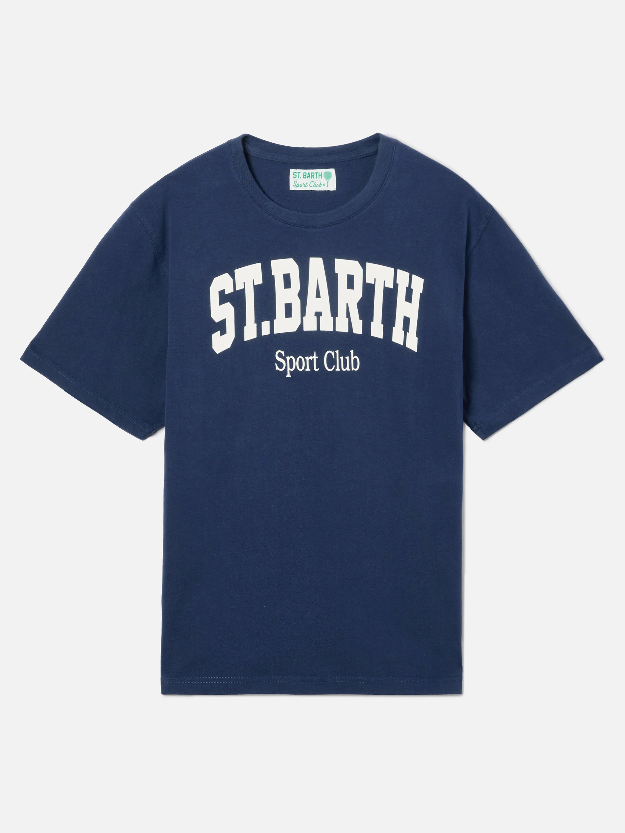 Blue Denver t-shirt with Sport Club print