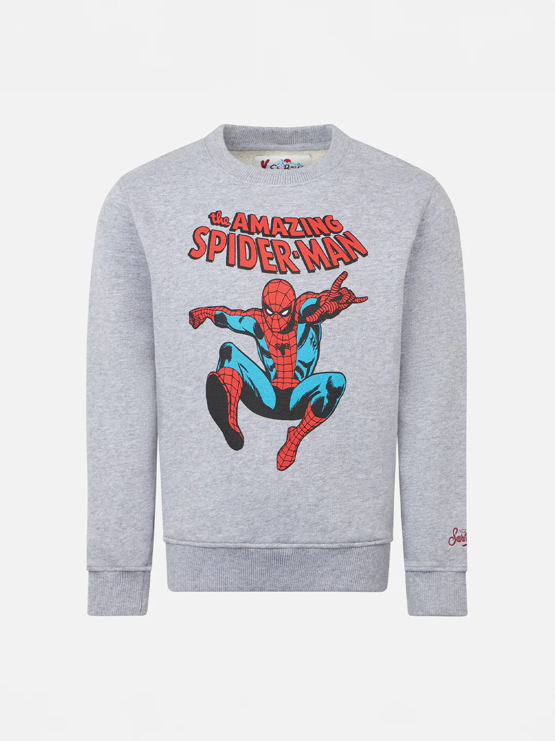 Hutton grey sweatshirt Spiderman print | Special edition