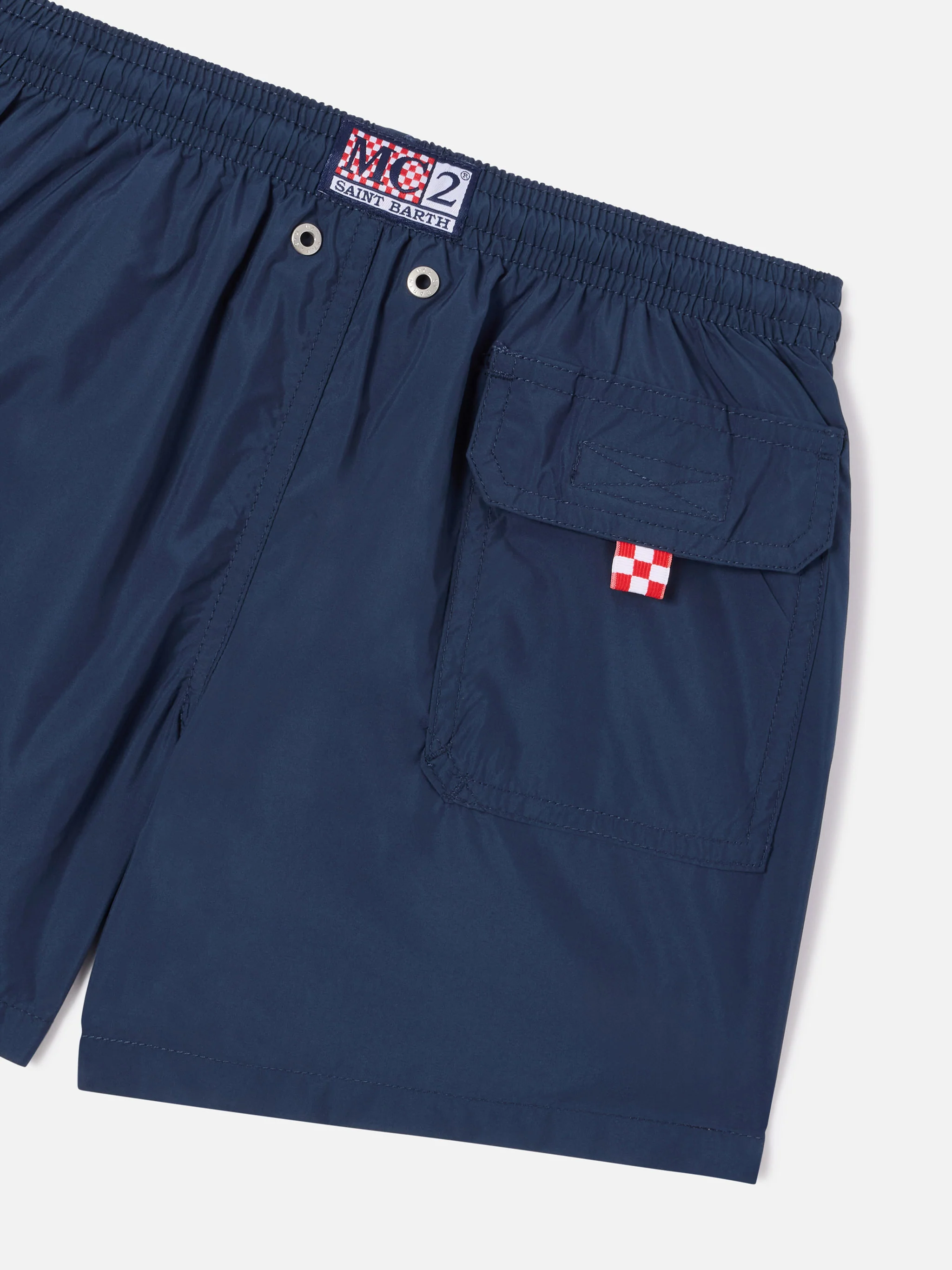 Boy navy blue swim shorts - Image 3