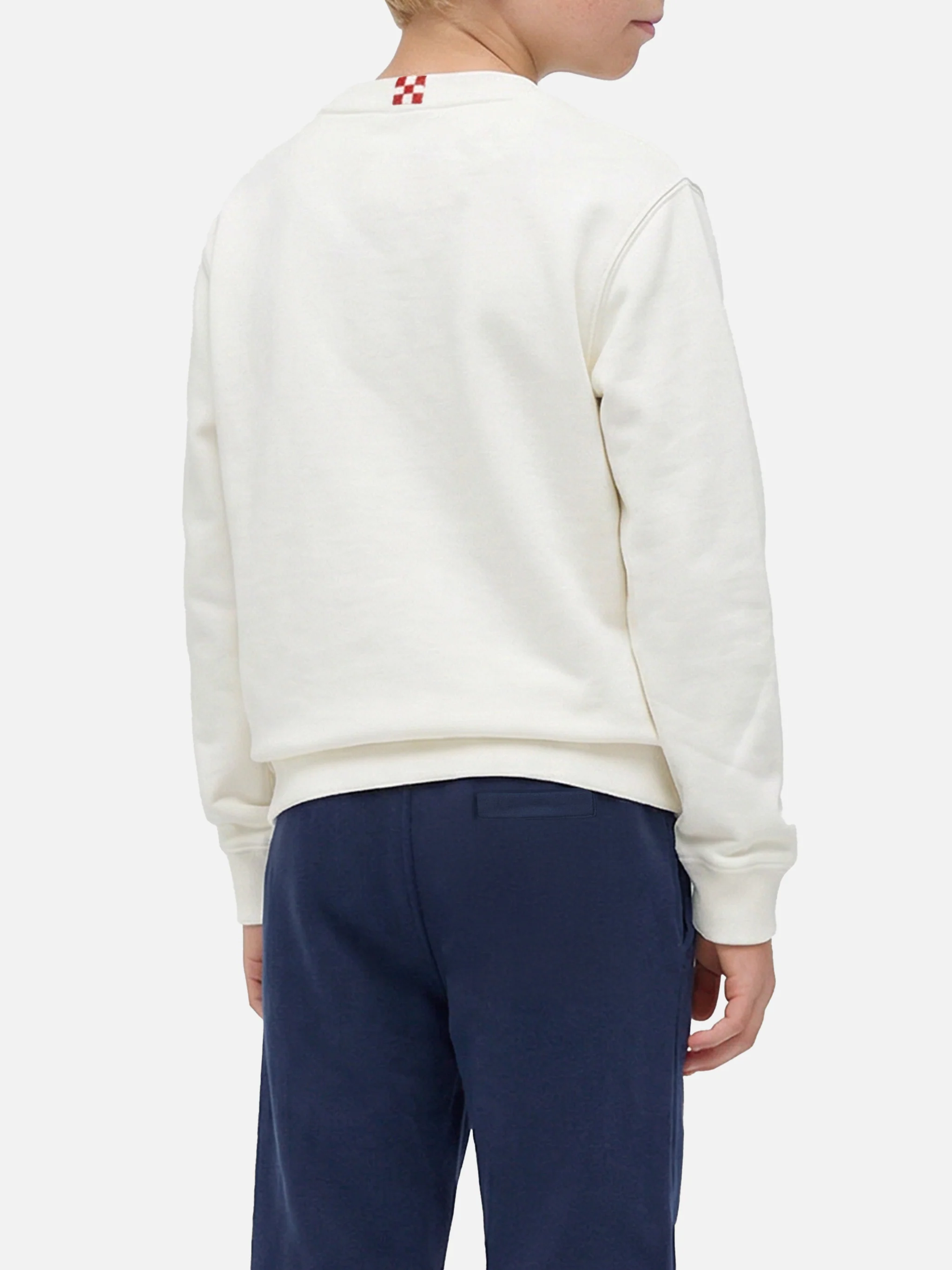 Boy sweatshirt Bobby with St. Barth sport club print - Image 4