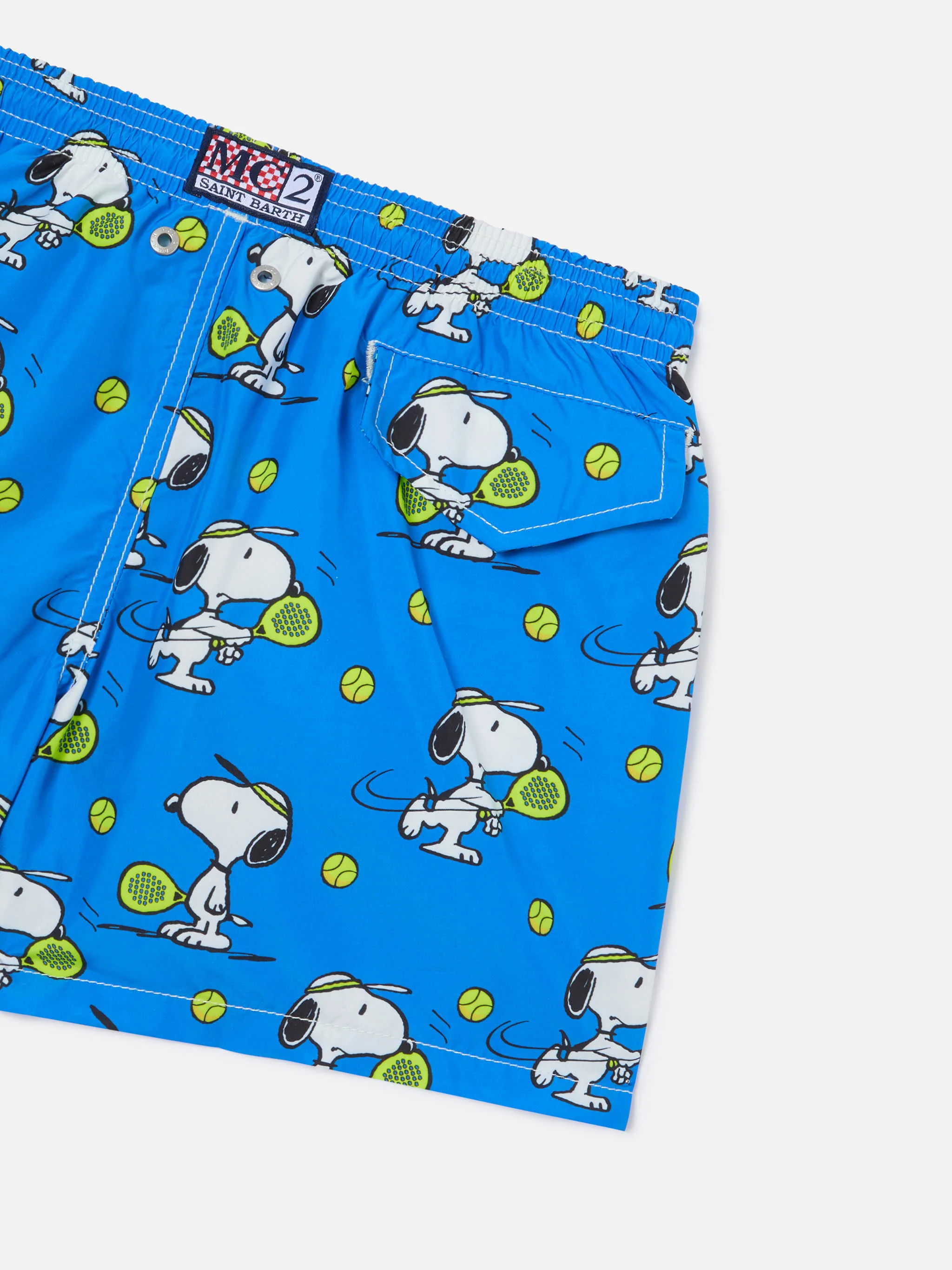 Boy light fabric swim shorts with Snoopy Padel print | SNOOPY - PEANUTS™ SPECIAL EDITION - Image 3