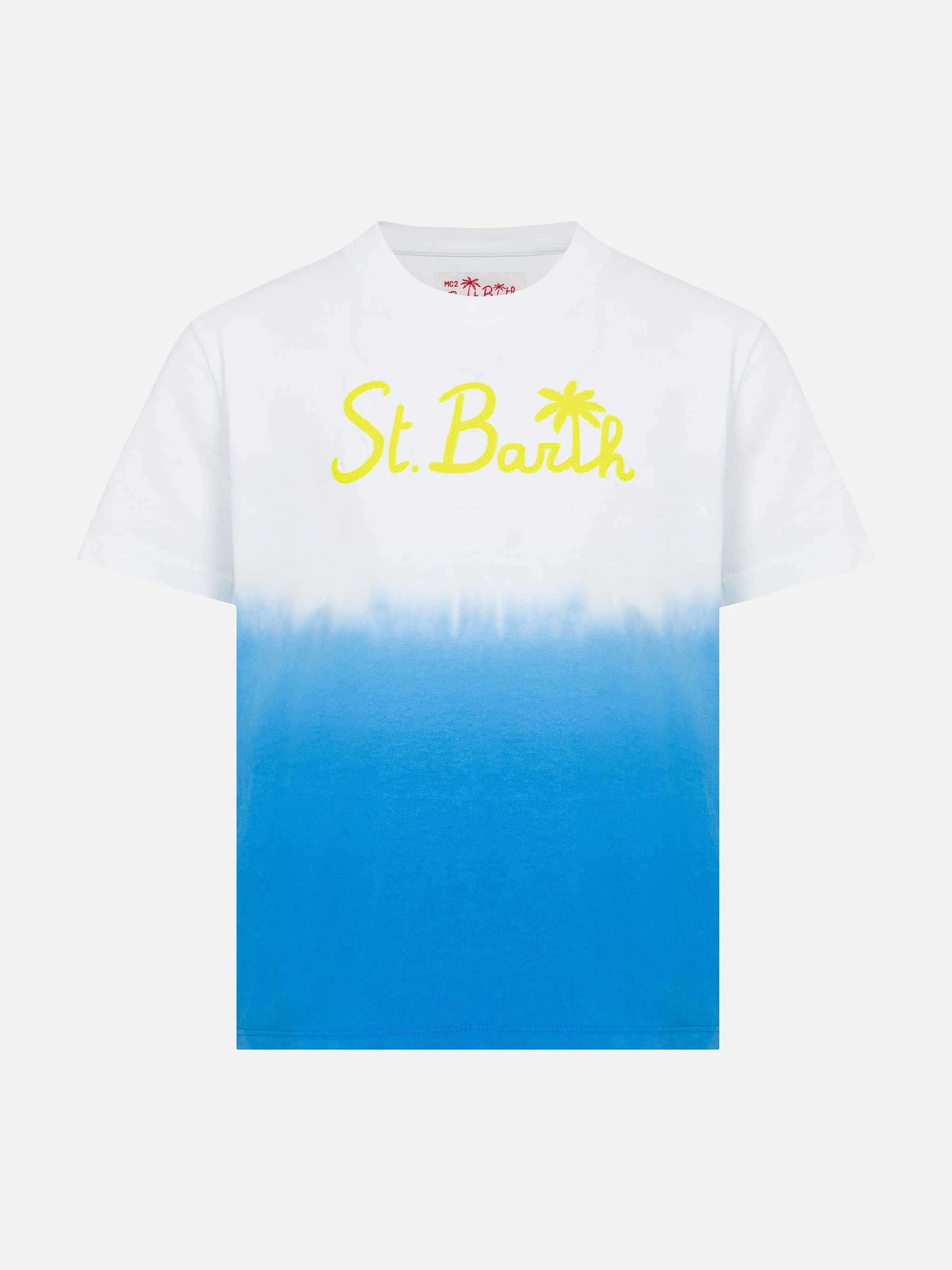 Boy t-shirt tie dye with embroidery
