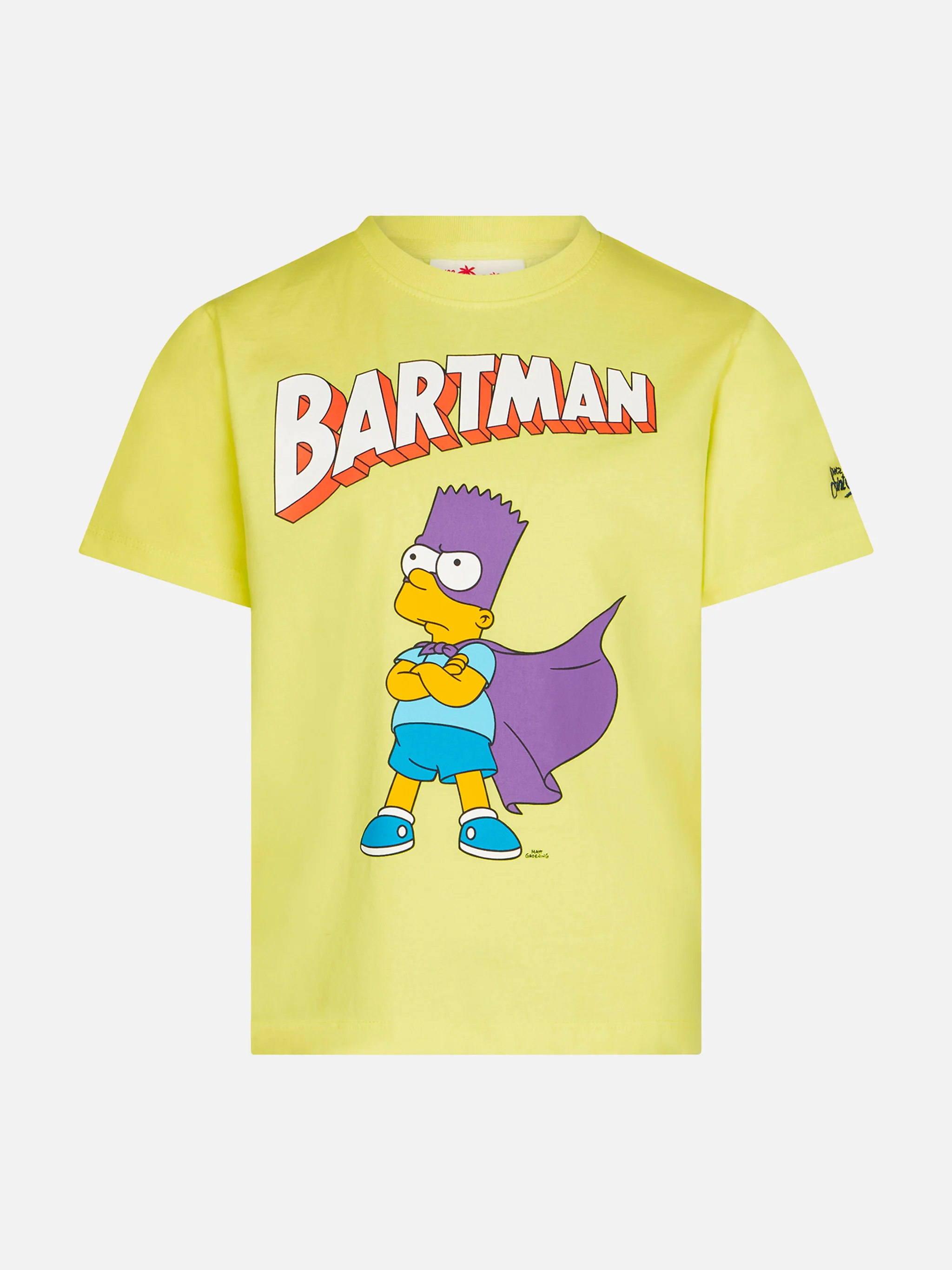 Yellow t-shirt Bartman print | Special edition