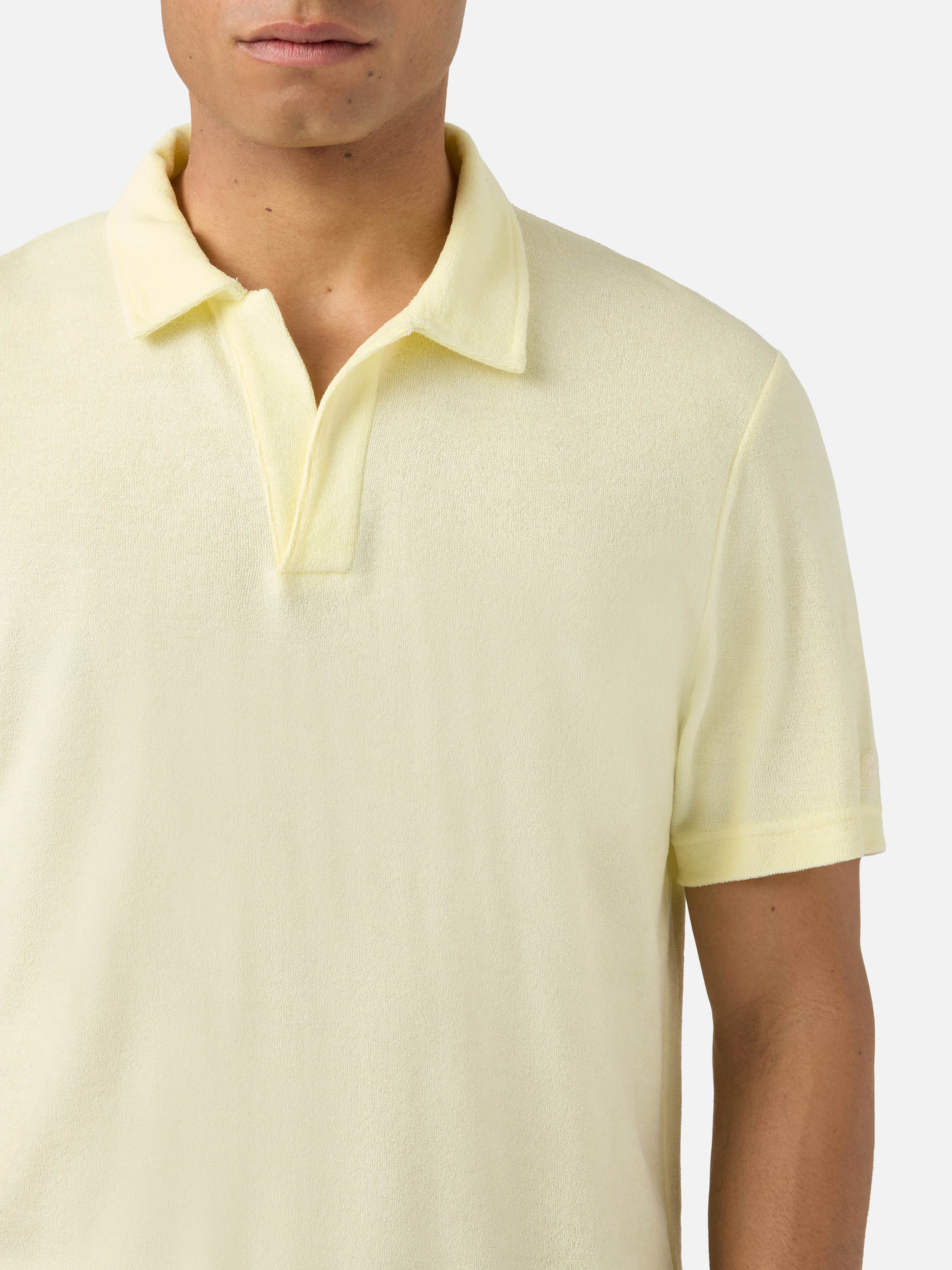 Butter Jeremy polo in terry-effect cotton - Image 2