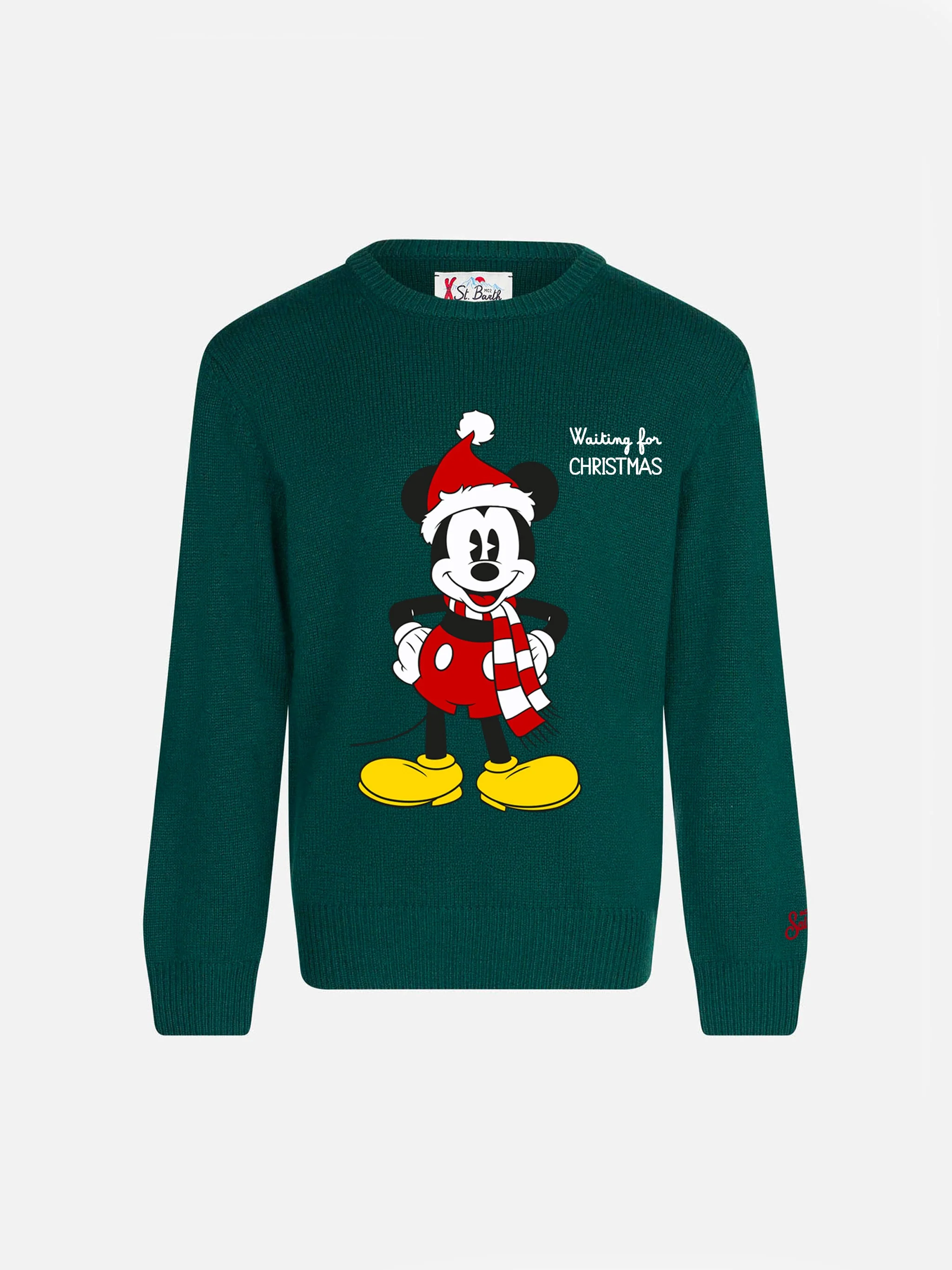Crewneck sweater Douglas with Mickey Mouse jacquard | DISNEY SPECIAL EDITION