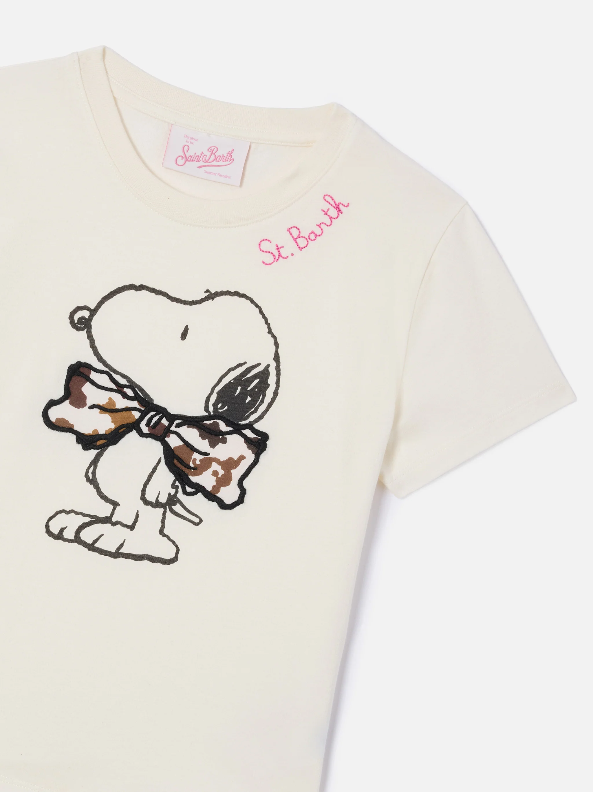 Elly T-shirt with snoopy print and embroidered logo | Special Edition - Image 2