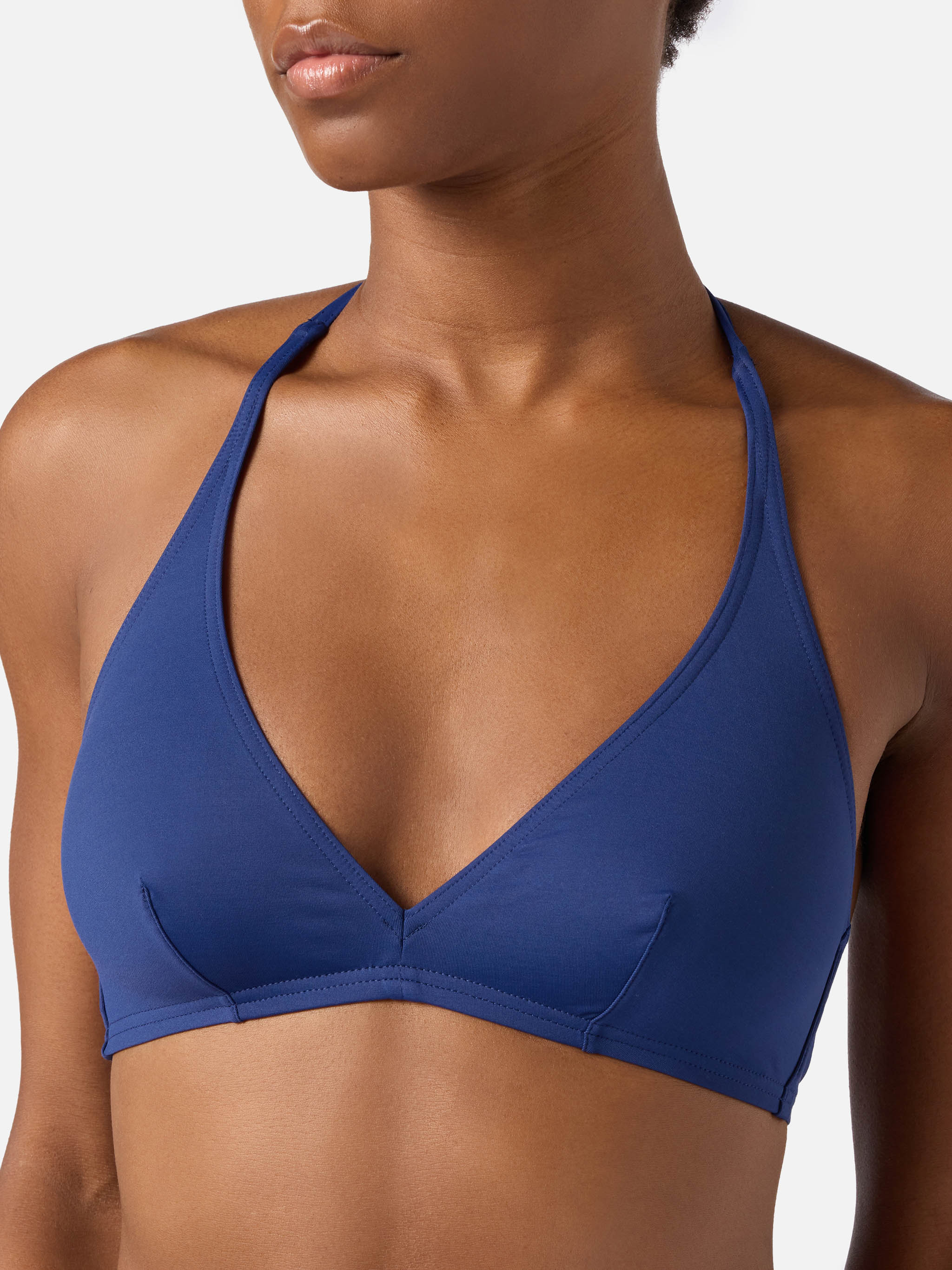 Gala bikini in solid blue navy - Image 3