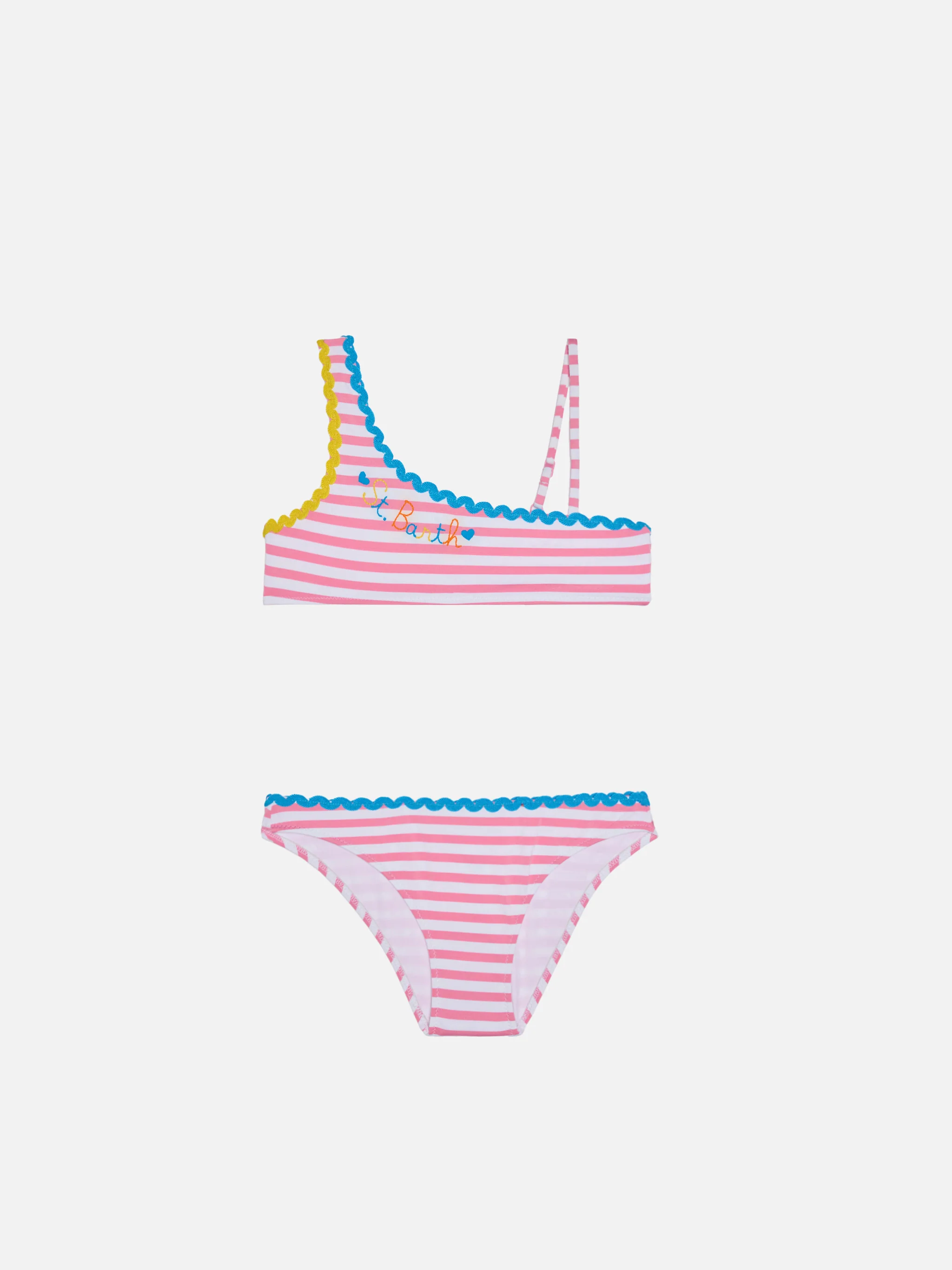 Girl one shoulder bikini