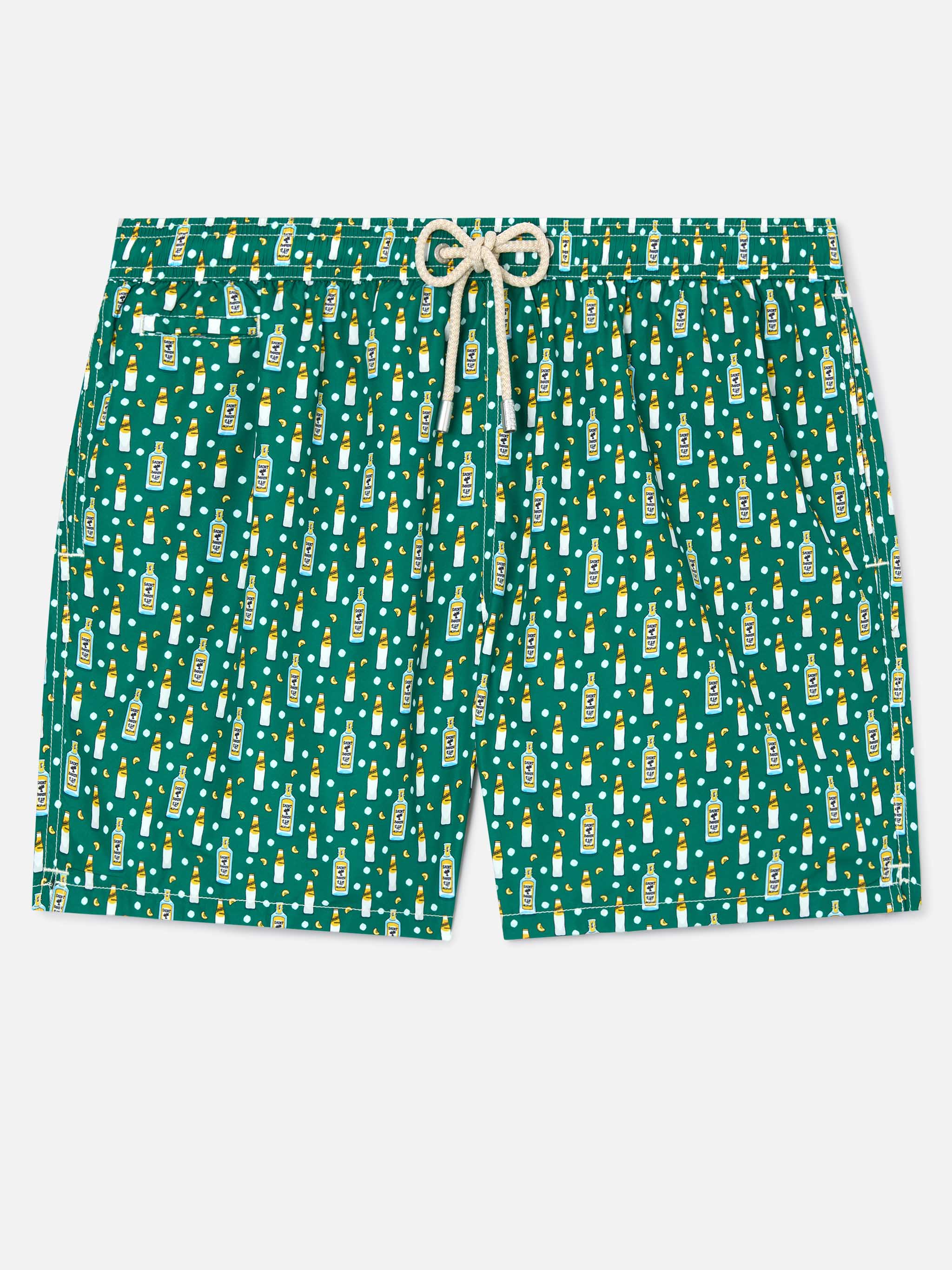 Green Lighting Micro swim shorts with Schweppes print | Special Edition