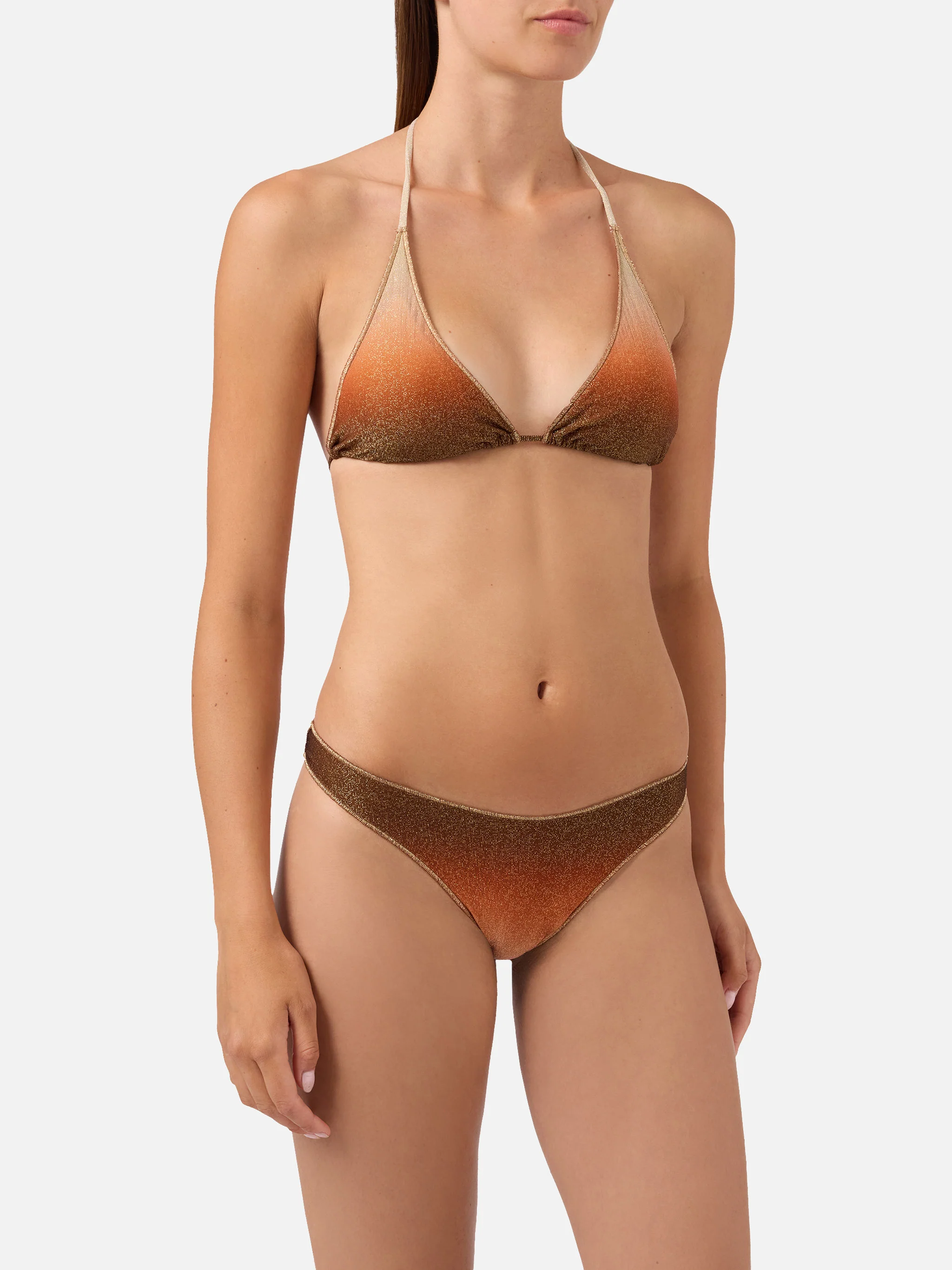 Guiana Naomi Overlock degradé lurex bikini - Image 2