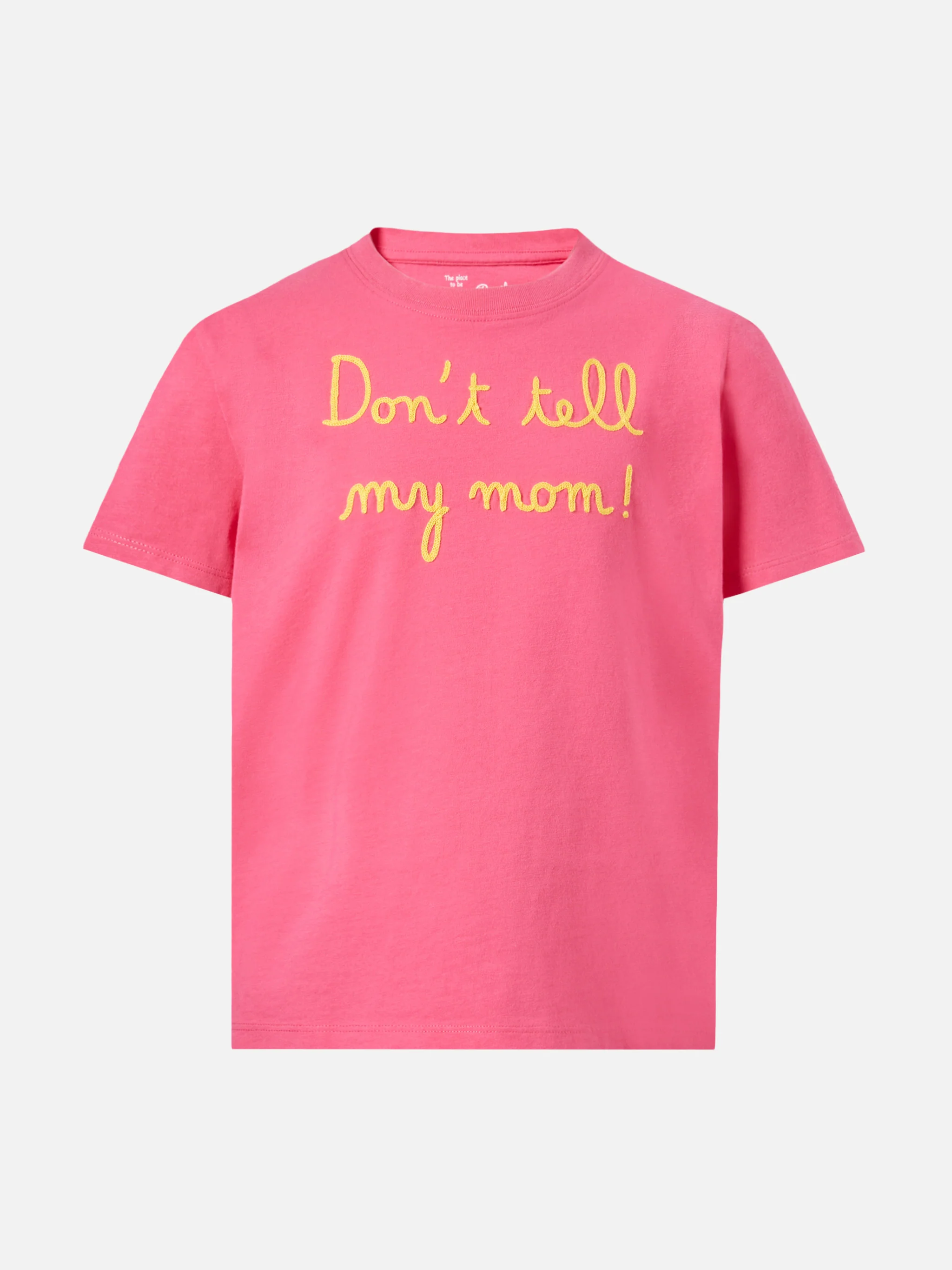 Elly fuchsia t-shirt with embroidery