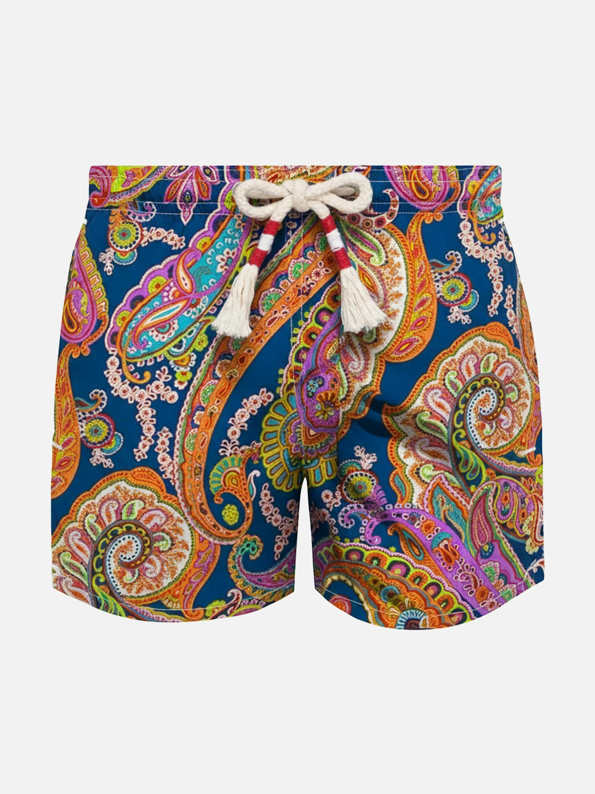 Jean Lighting 70 lightweight swim shorts with paisley print - Image 6