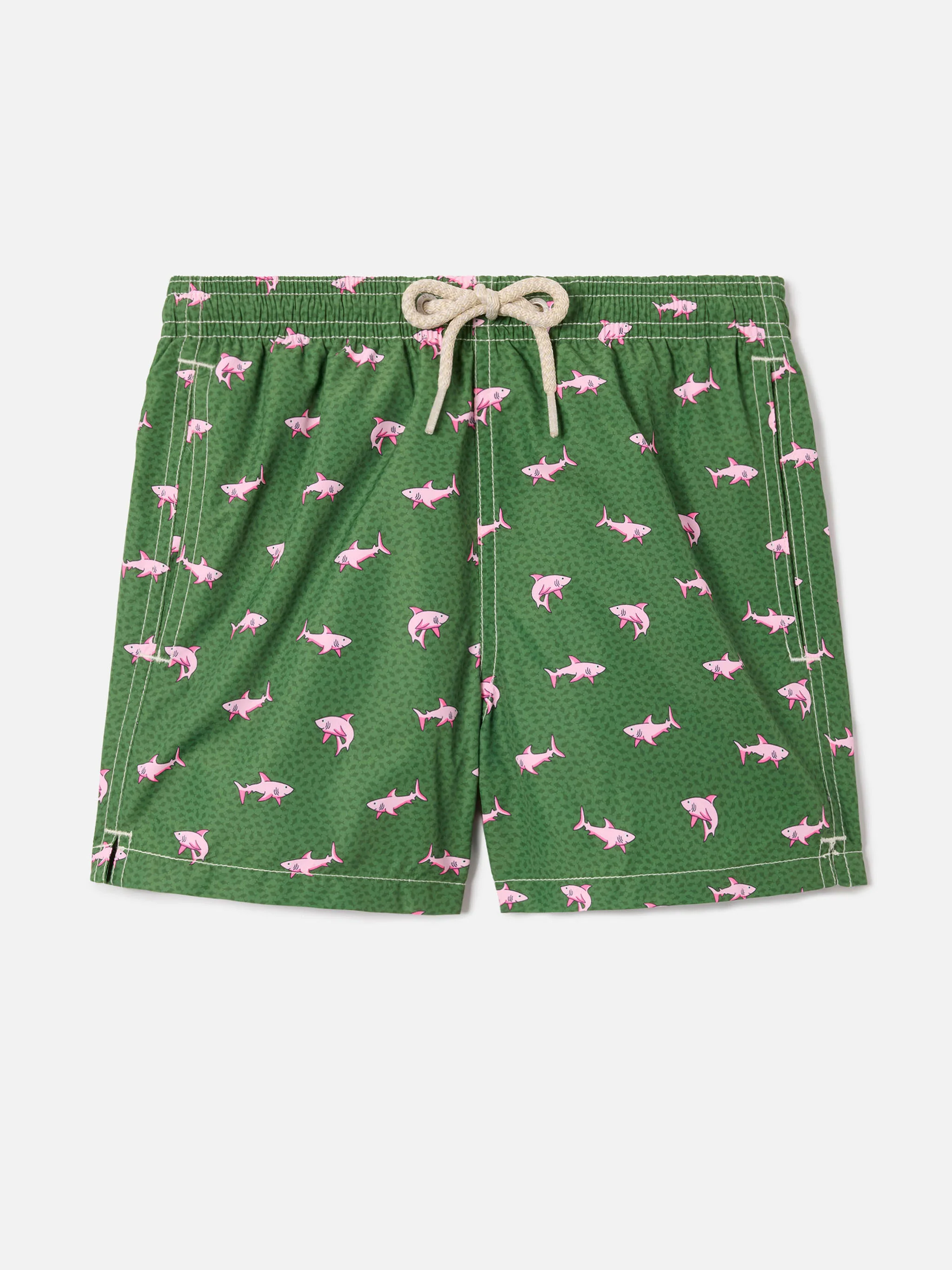 Jean Lighting swim shorts with Shark all-over print