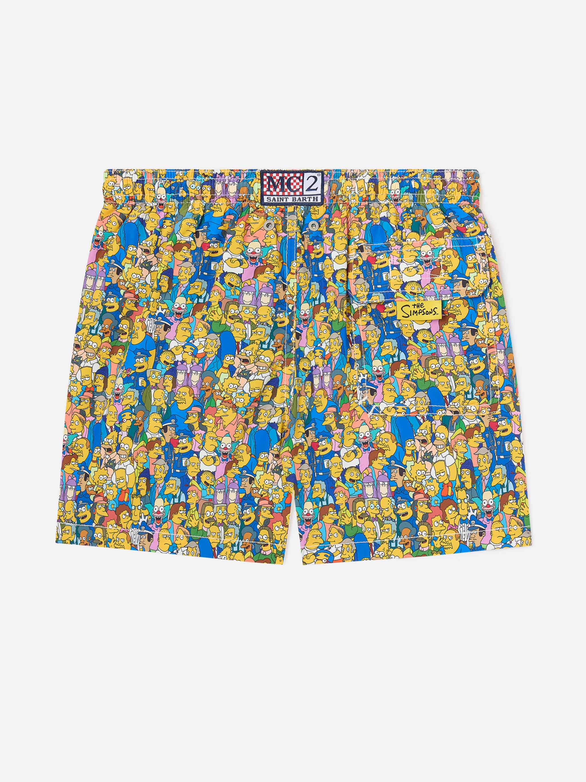 Jean Lighting swim shorts with The Simpsons all-over print | Special Edition - Image 2