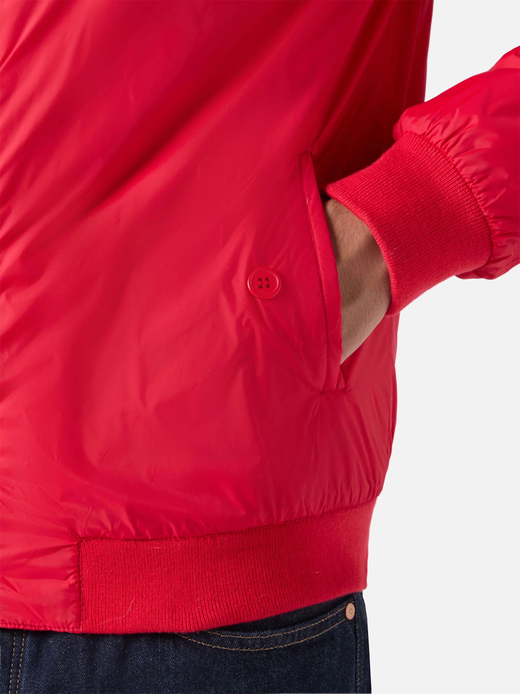 Jet lightweight bomber jacket in red - Image 4