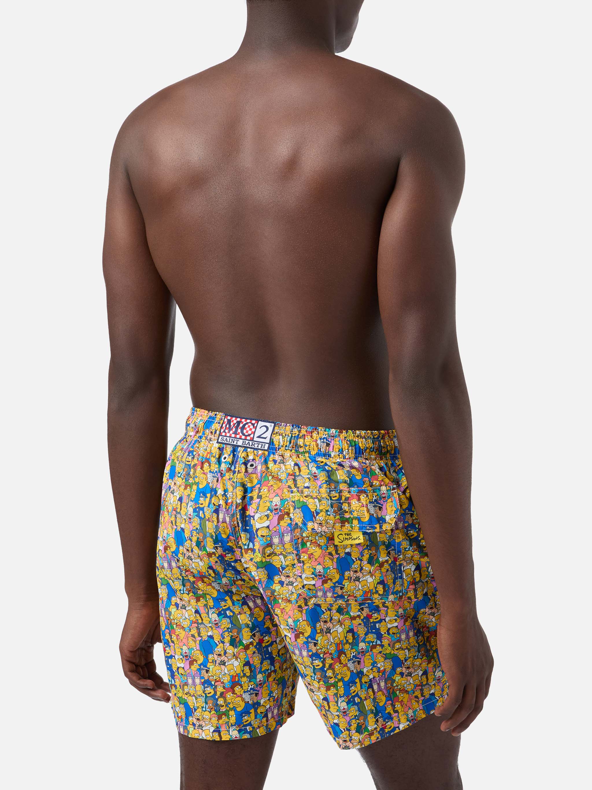 Lighting Micro swim shorts with Simpsons all-over print | Special Edition - Image 5