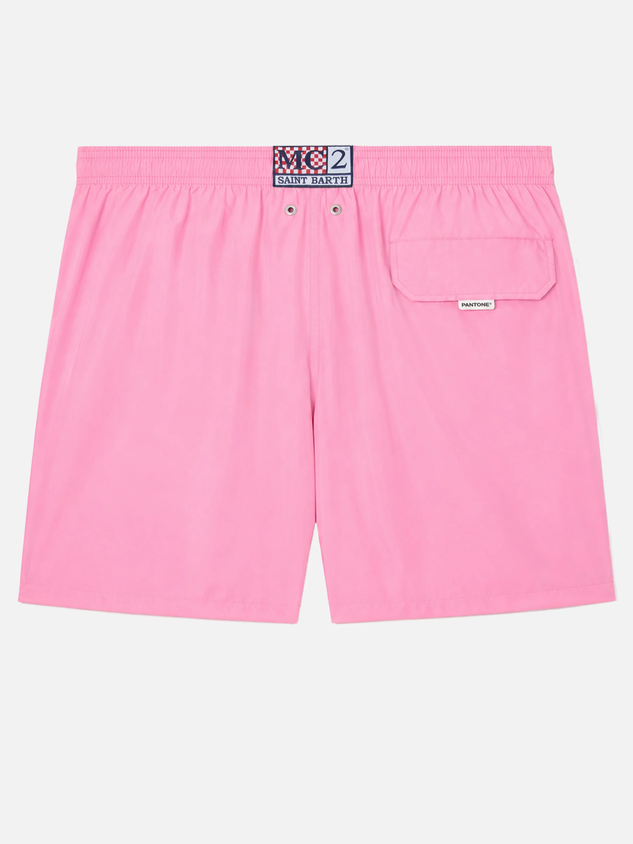 Lighting Pantone swim shorts in pink | Special Edition - Image 2
