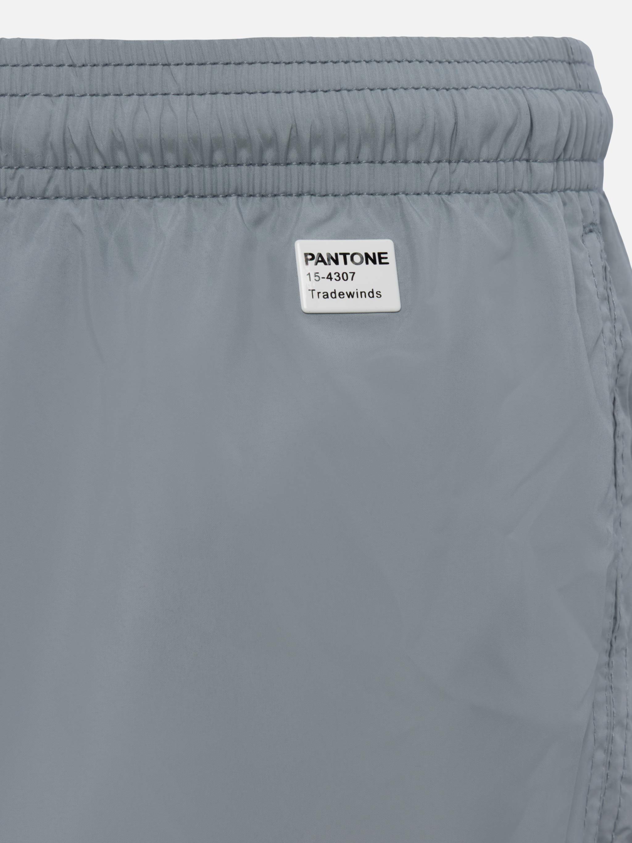 Lightweight fabric grey swim shorts Lighting Pantone | PANTONE® SPECIAL EDITION - Image 7