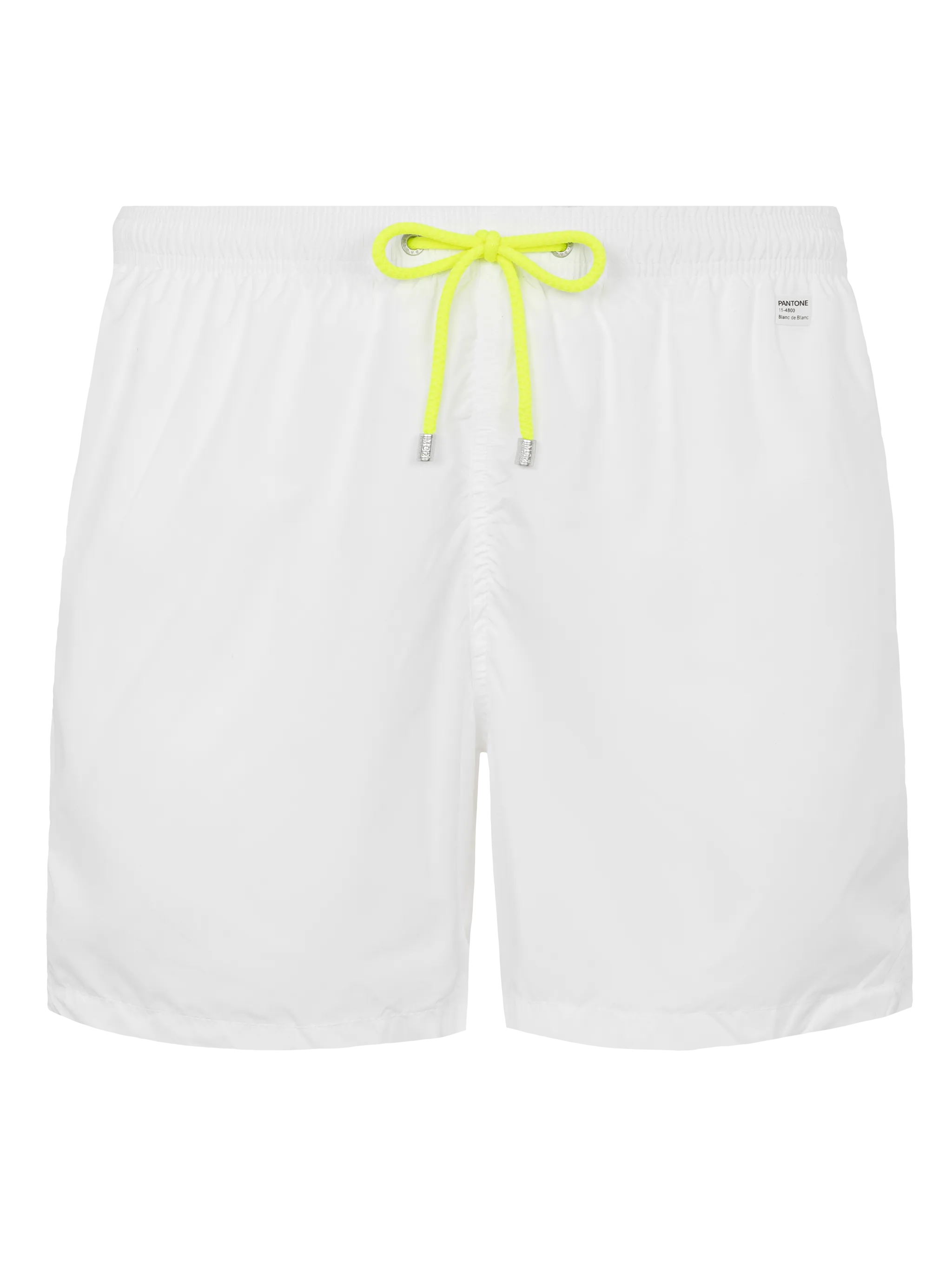 Lightweight fabric white swim shorts Lighting Pantone | PANTONE® SPECIAL EDITION