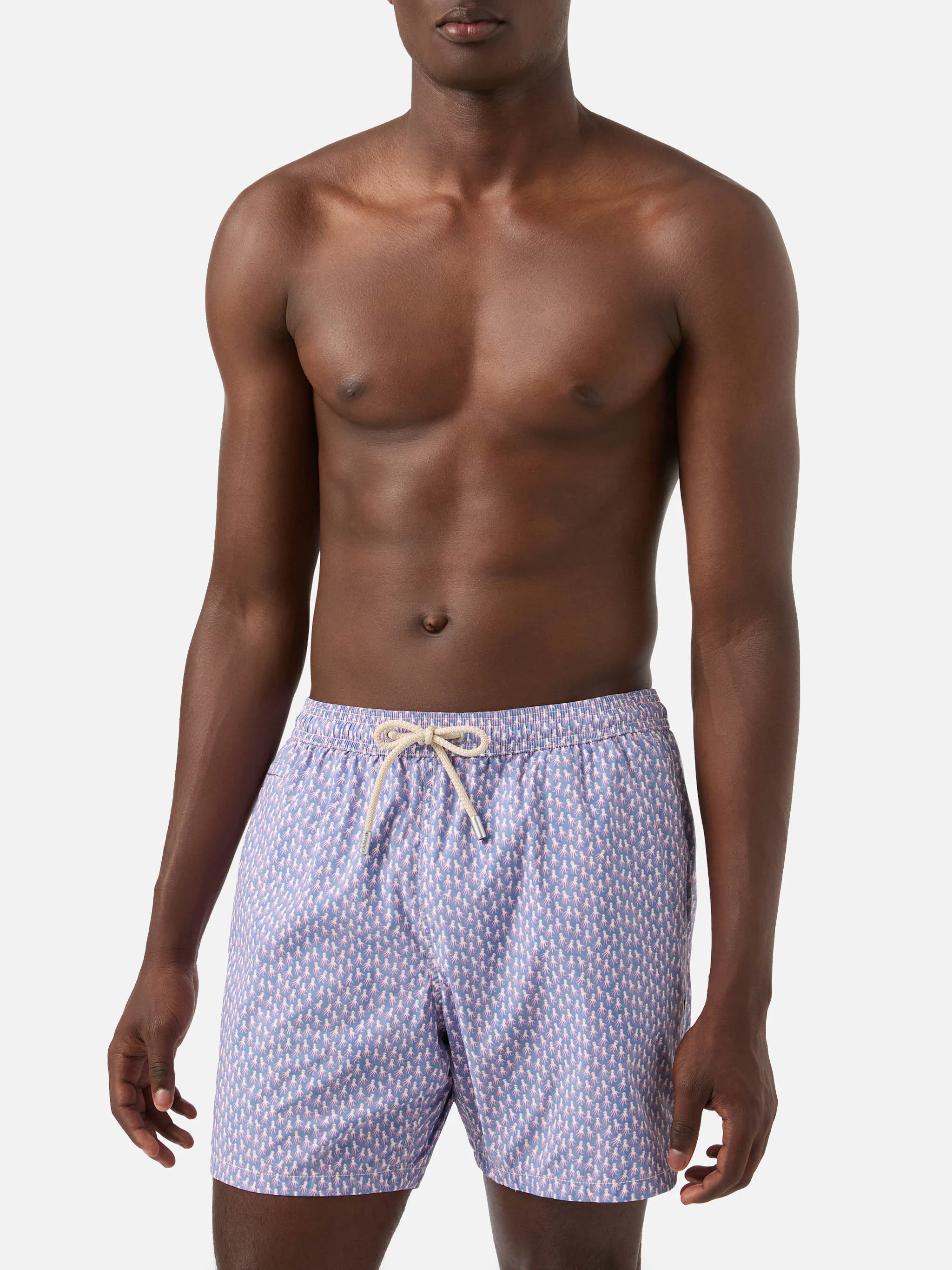 Lilac Lighting Micro swim shorts with all-over octopus print - Image 3