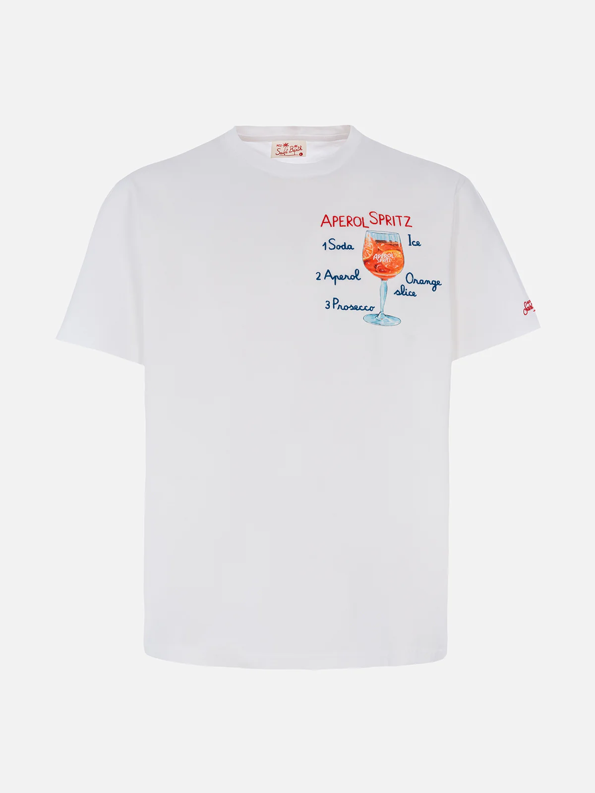 T-shirt with Spritz print and embroidery | Special Edition - Image 4