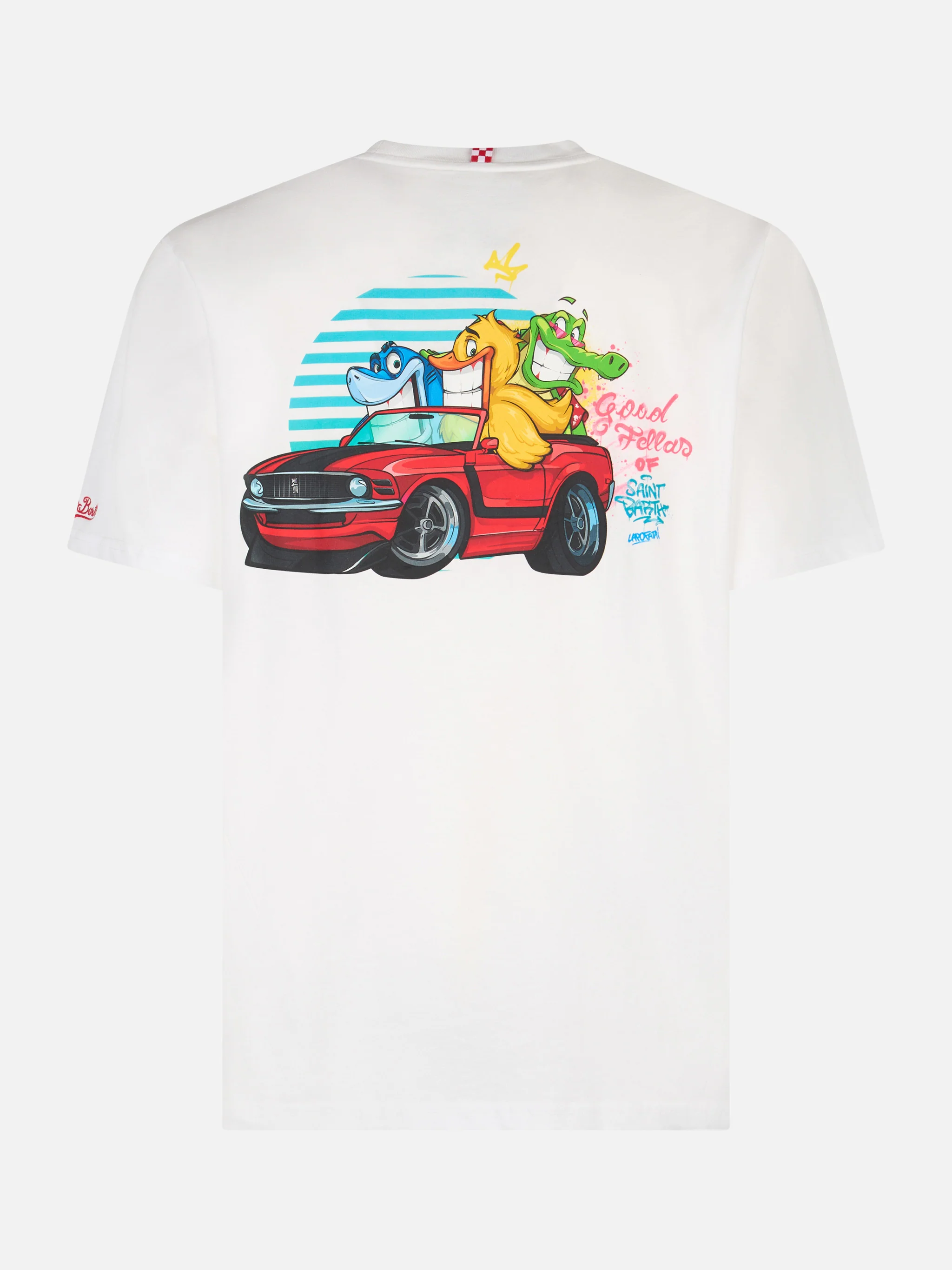 Cryptopuppets Good Fellas t-shirt with print in white | Special Edition