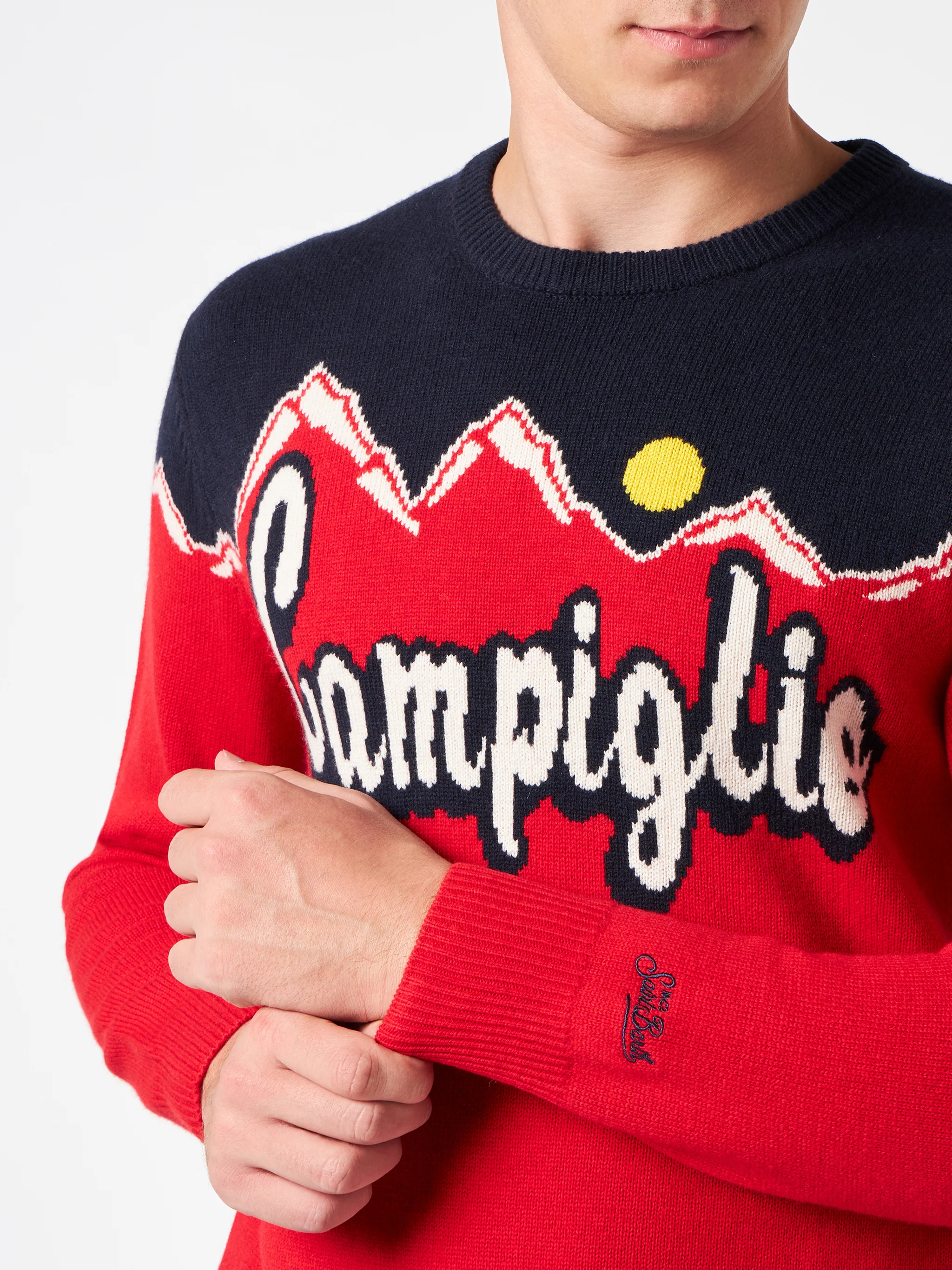 Heron multicolor Campiglio sun sweater
