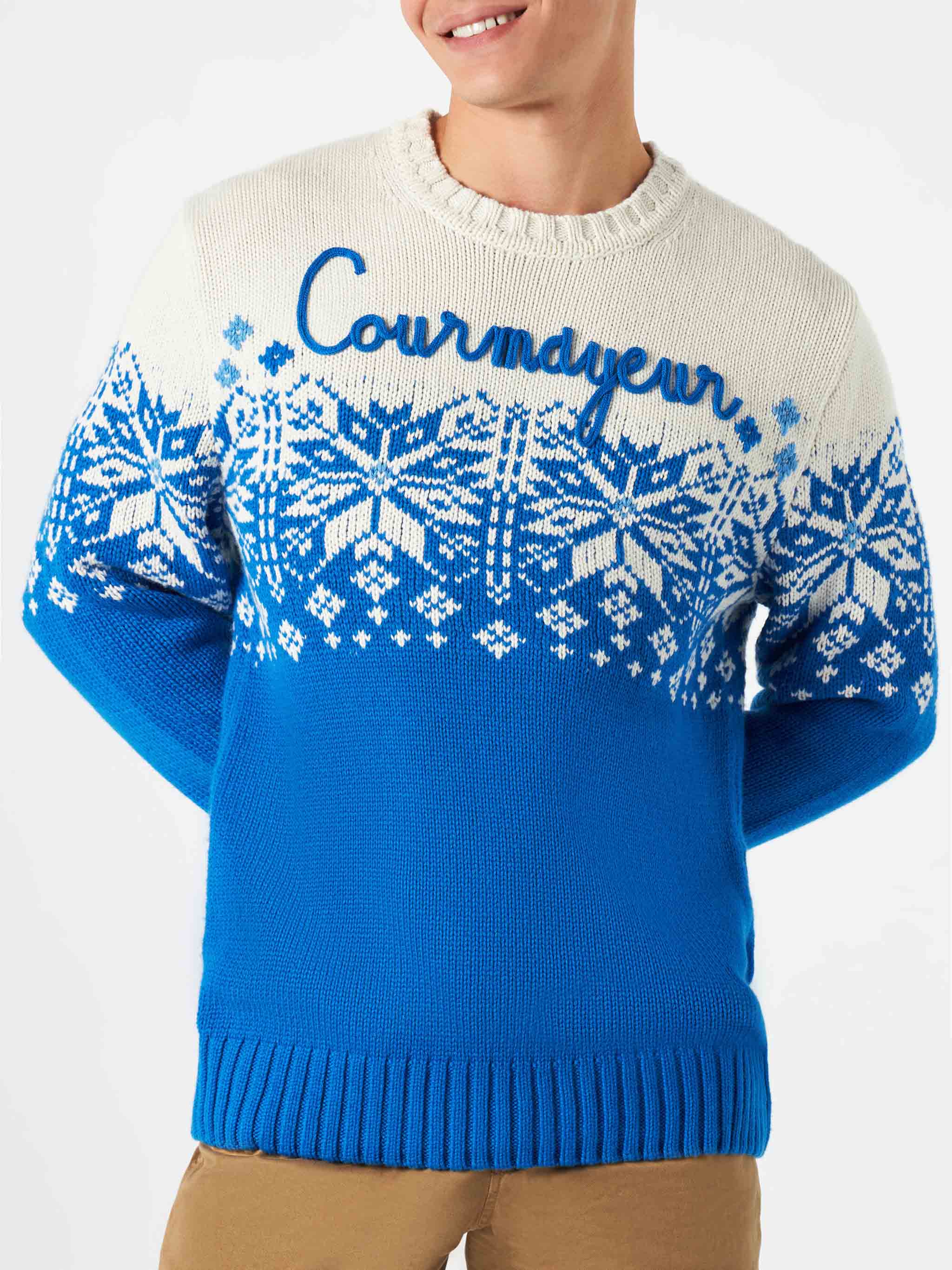 Bombardino Courmayeur embroidered sweater