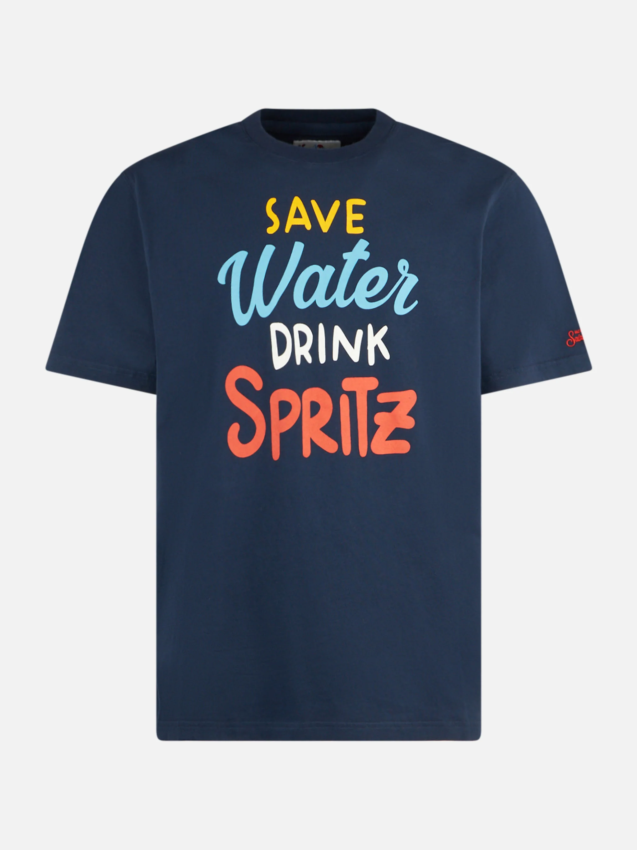 Arnott Spritz blue t-shirt
