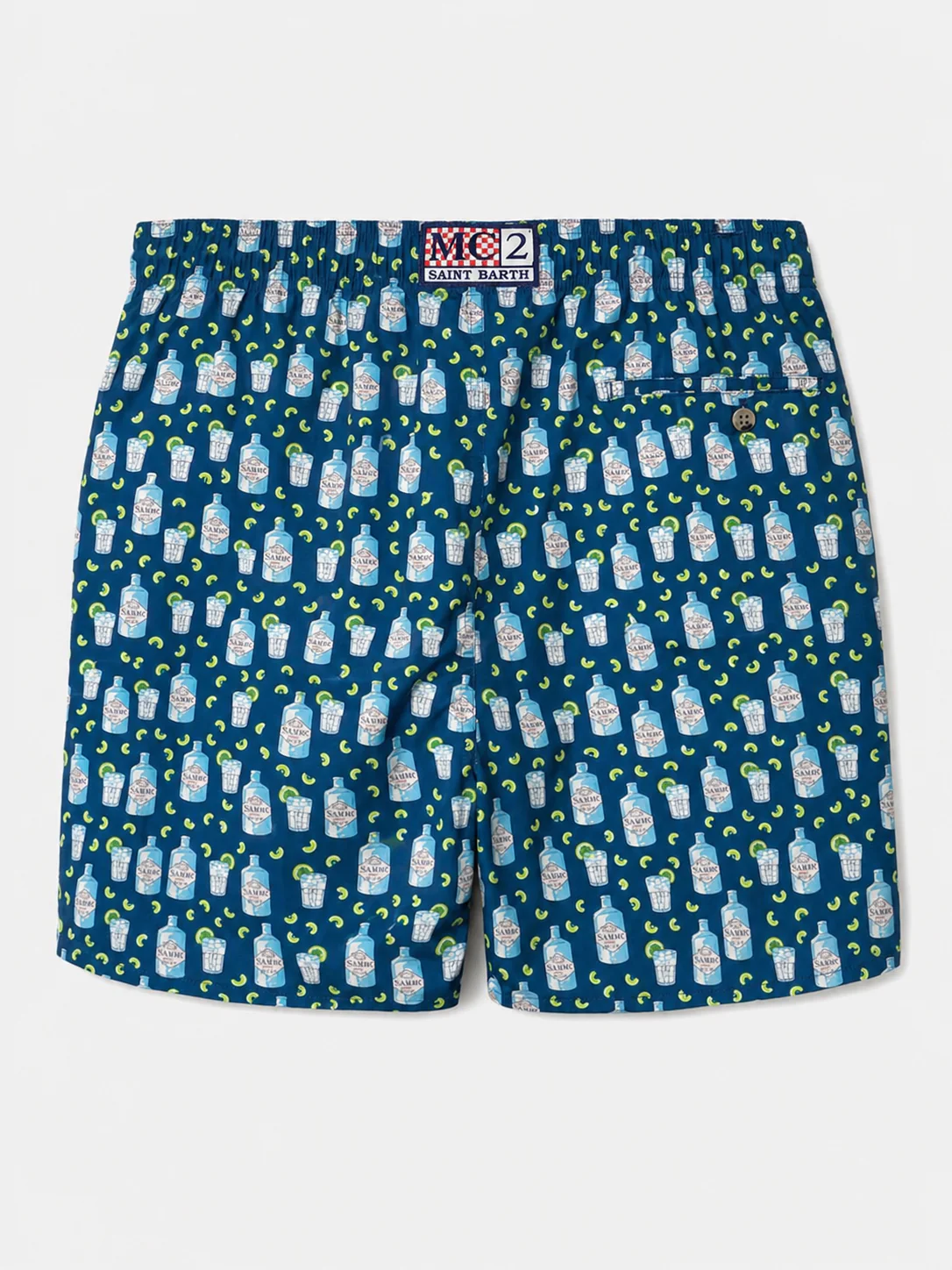 Lighting Micro Fantasy blue gin print swim shorts - Image 2