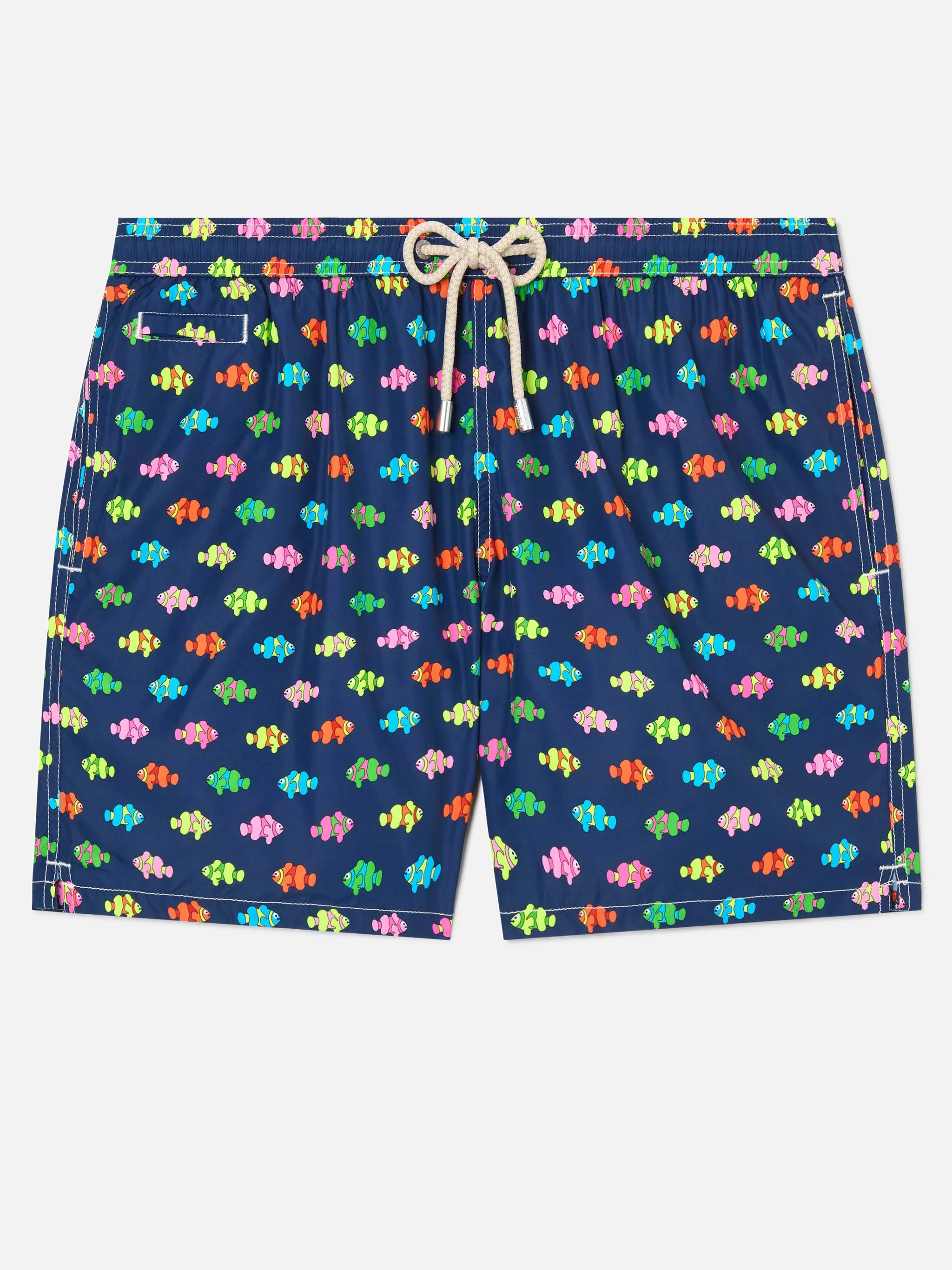 Lighting Micro Fantasy blue clownfish print swim shorts
