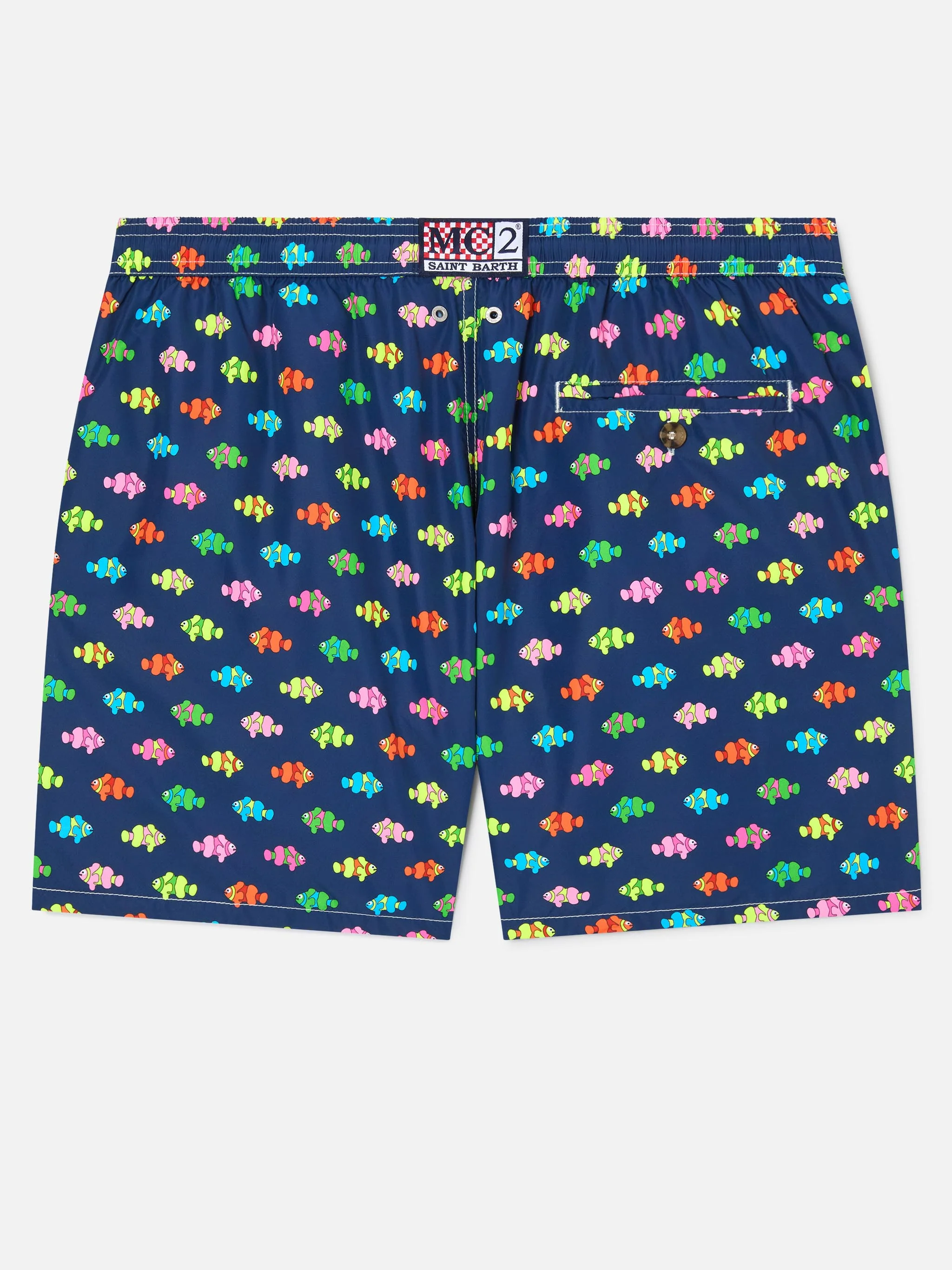 Lighting Micro Fantasy blue clownfish print swim shorts - Image 2