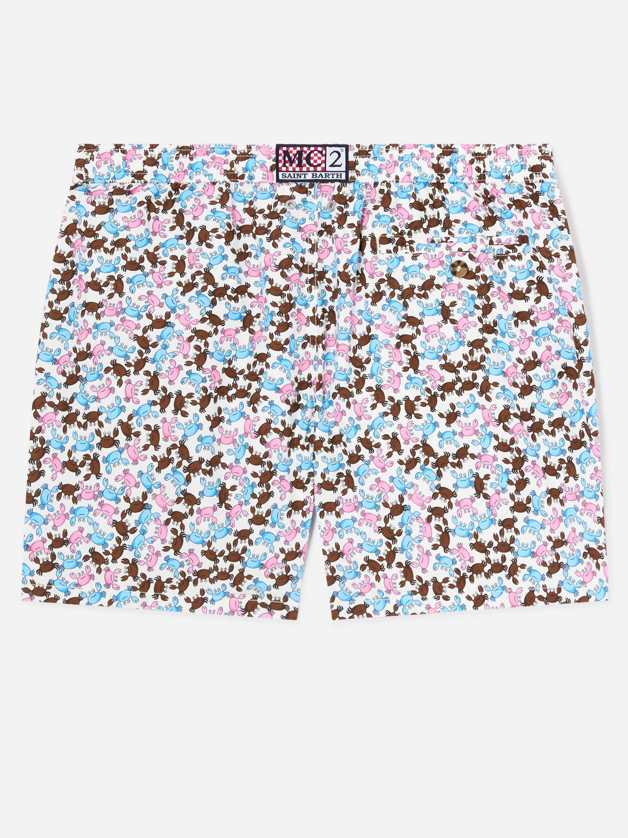 Lighting Micro Fantasy multicolor crab print swim shorts - Image 2