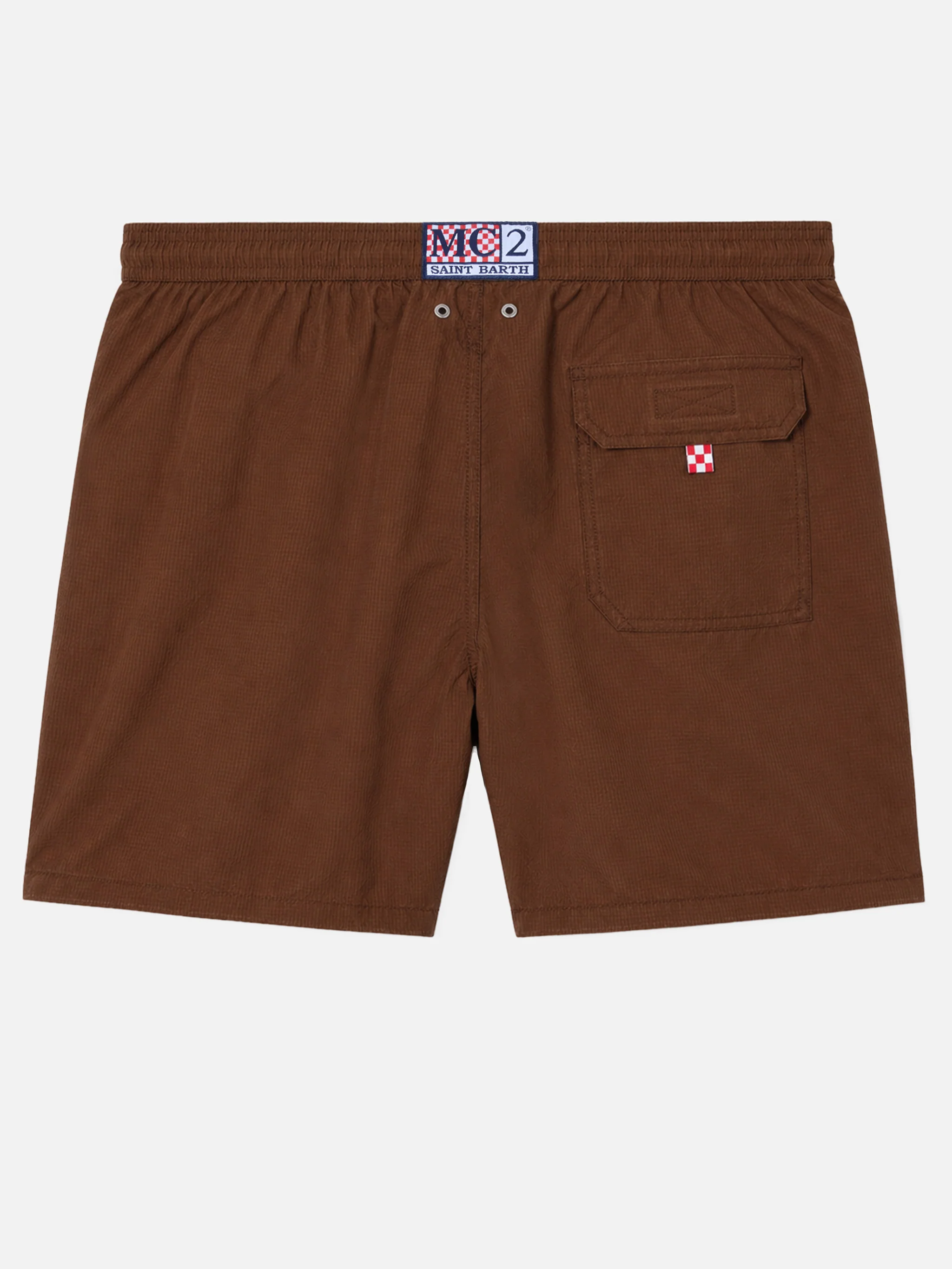 Seersucker classic light swim shorts Patmos - Image 2
