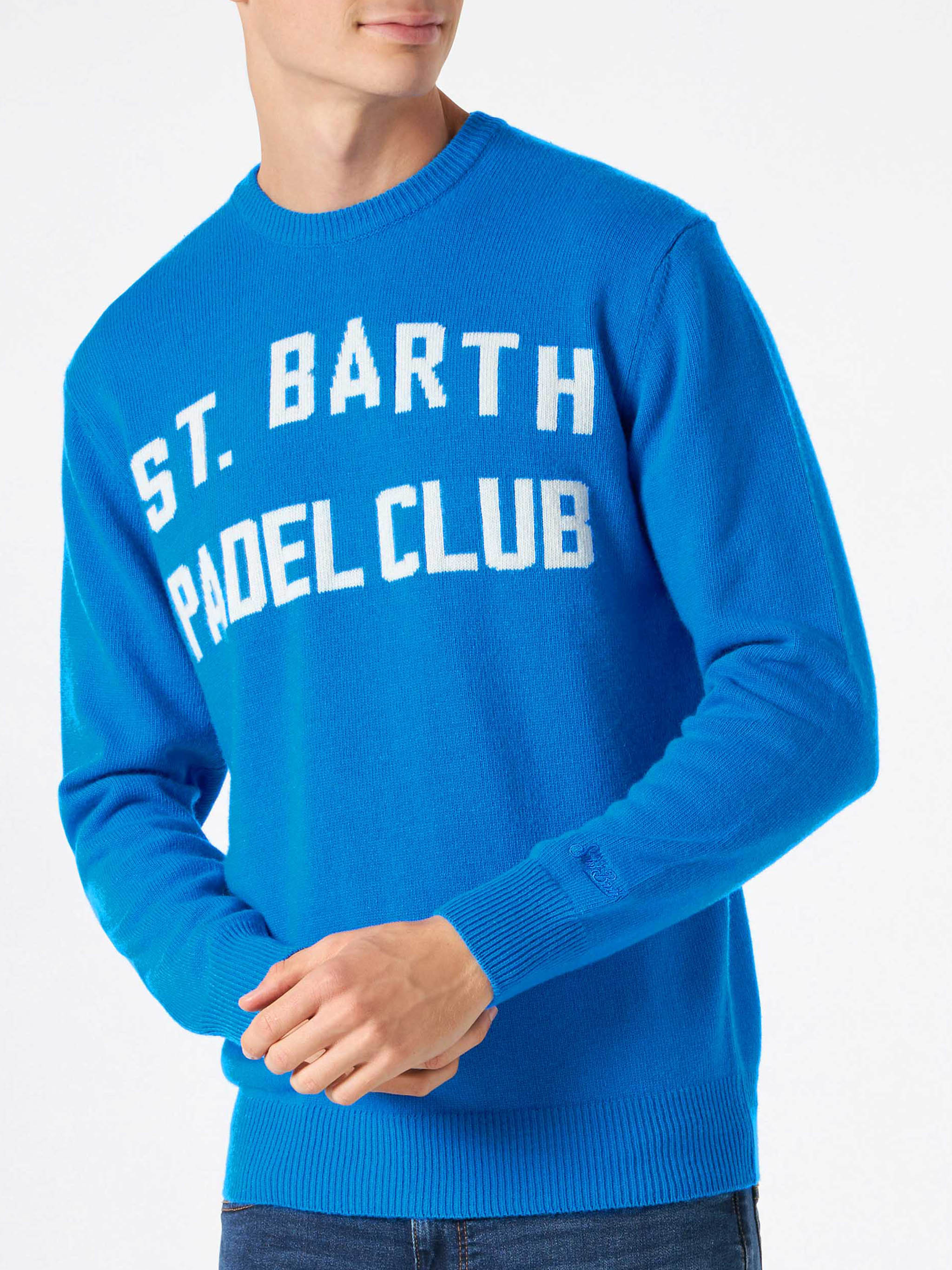 Sweater Heron with St. Barth Padel Club jacquard