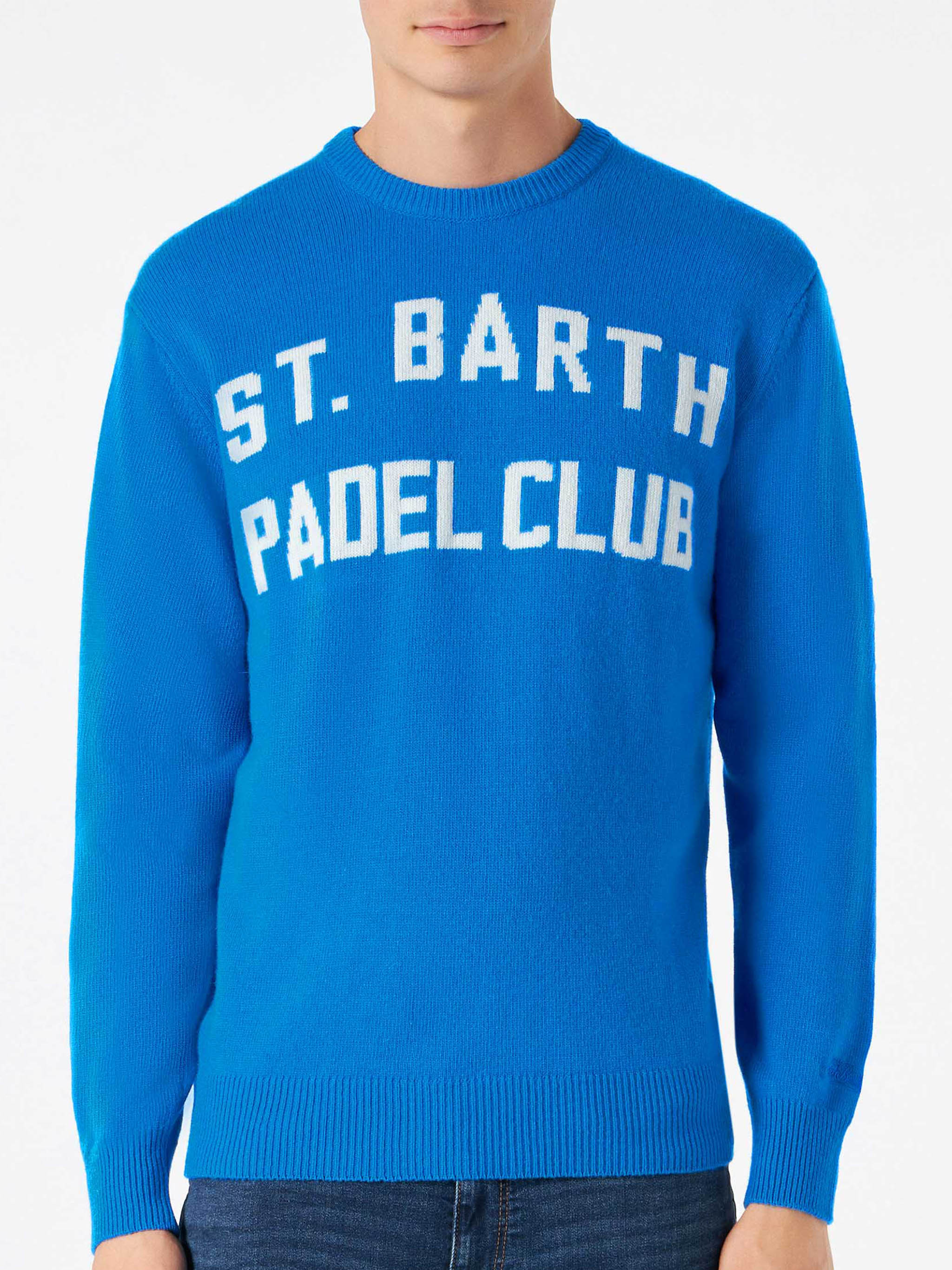 Sweater Heron with St. Barth Padel Club jacquard - Image 2