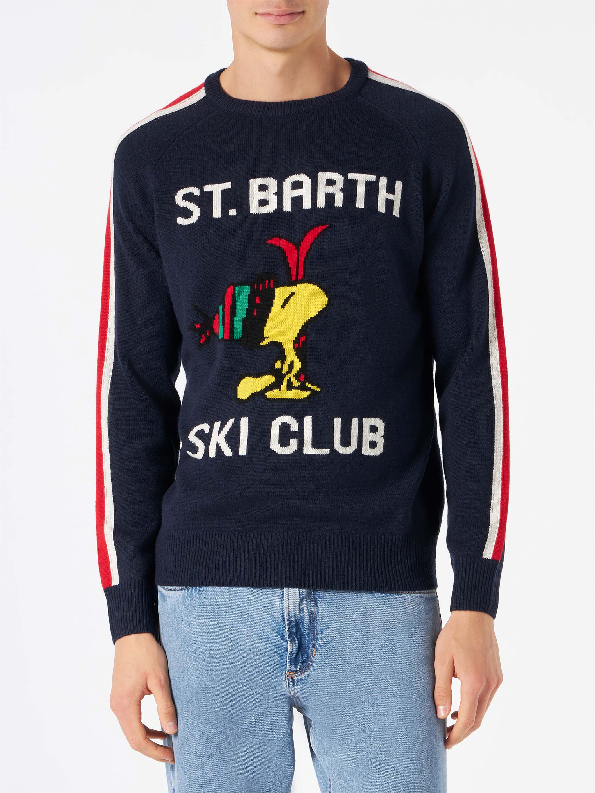 Crewneck sweater with Woodstock jacquard | PEANUTS™ SPECIAL EDITION