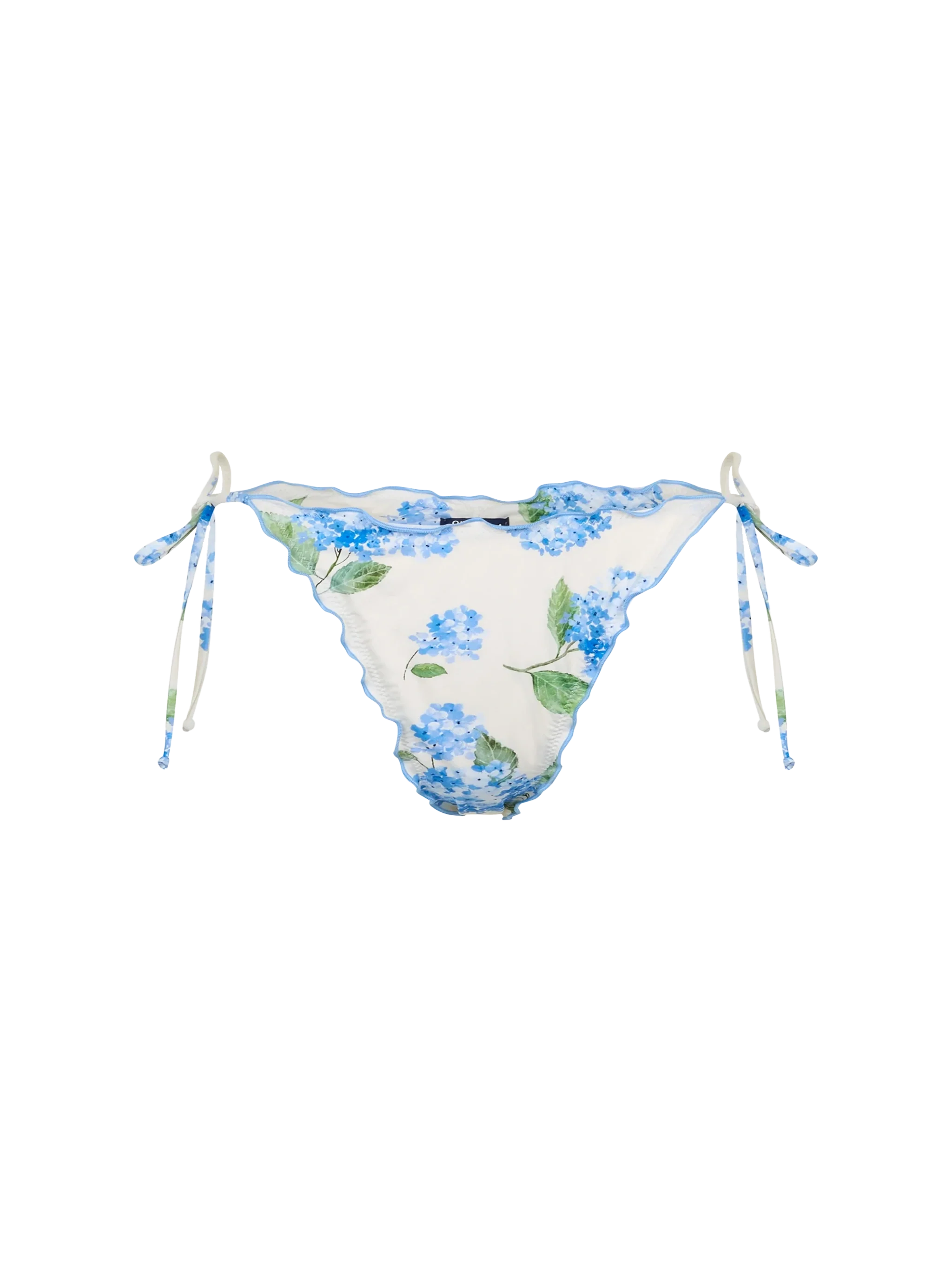 Miami cheeky swim briefs with floral print