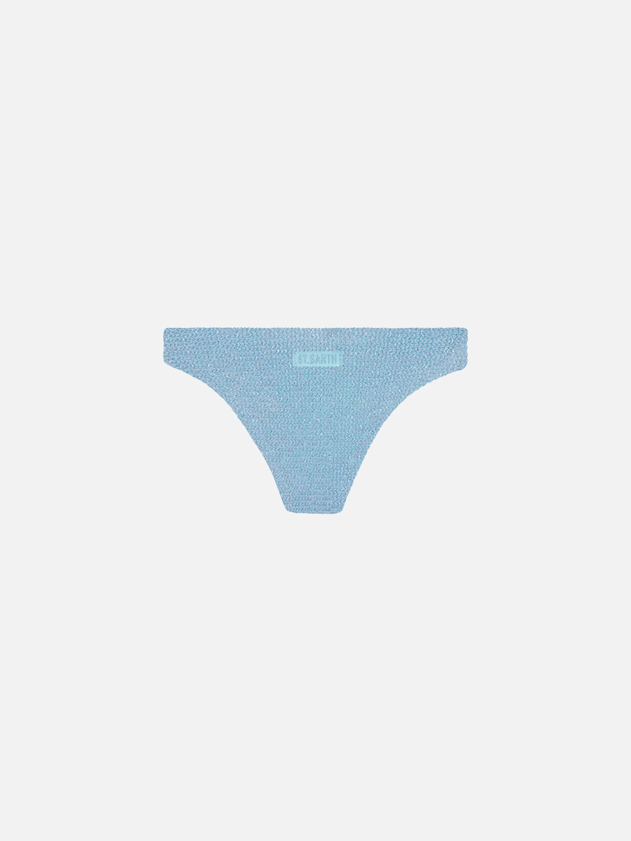Mica avio blue crinkle swim briefs - Image 2