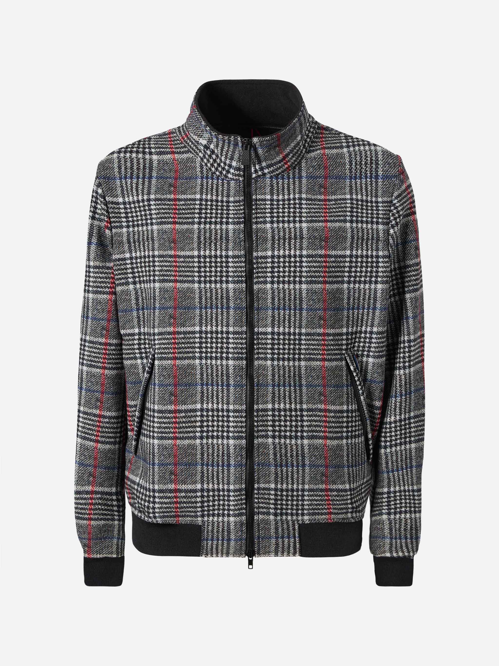 Mid-weight Prince of Wales bomber jacket Traveler - Image 5