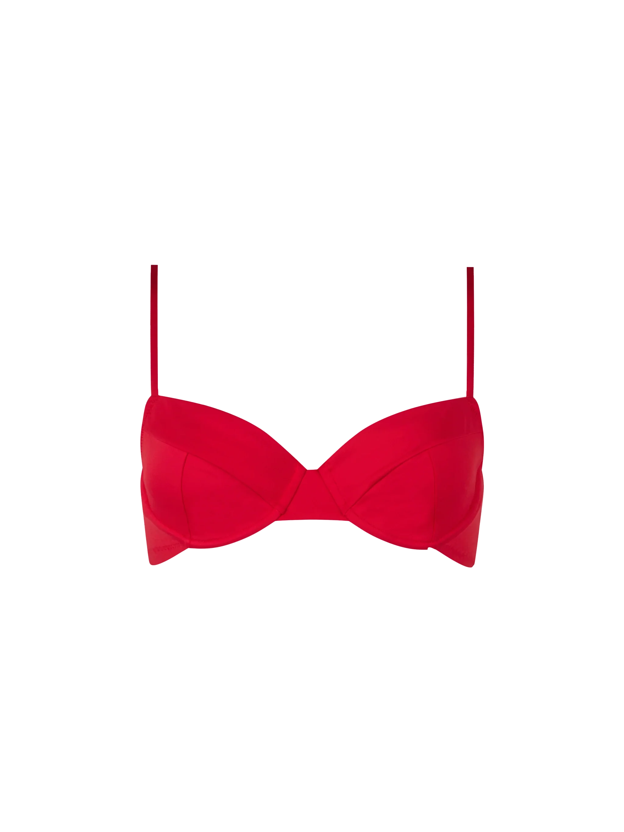 Red Bea bralette underwired bikini
