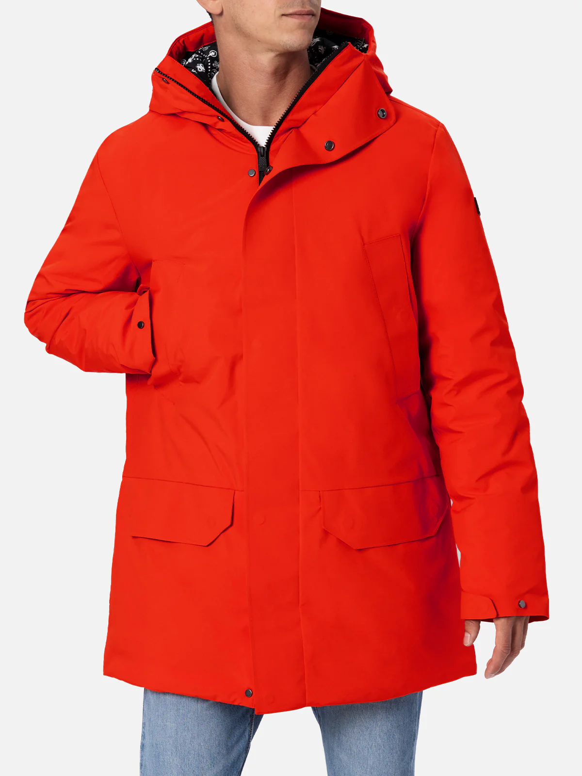 Voyager jacket with bandana lining