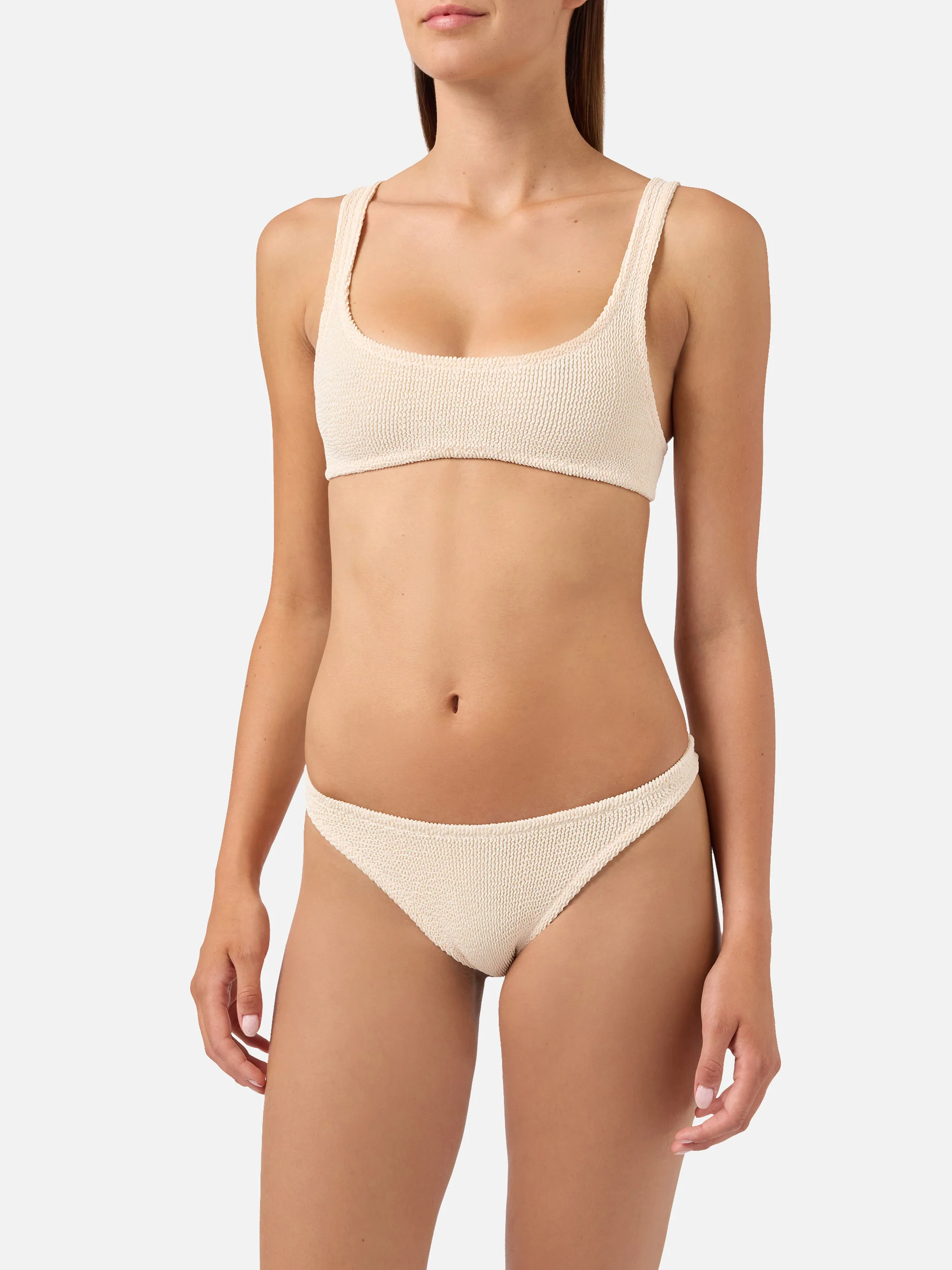 Naima Naomi beige crinkle bikini - Image 2