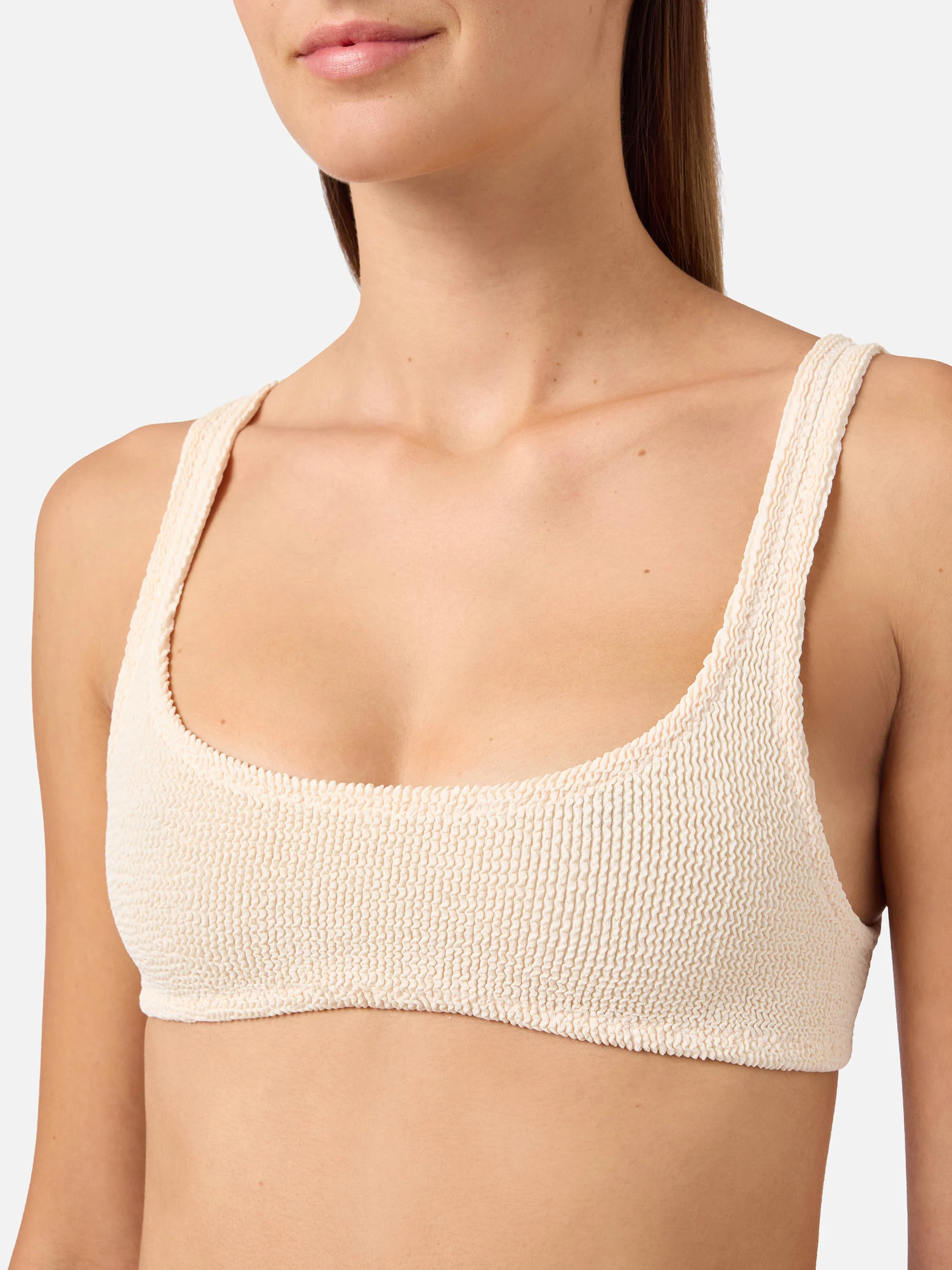 Naima Naomi beige crinkle bikini - Image 3