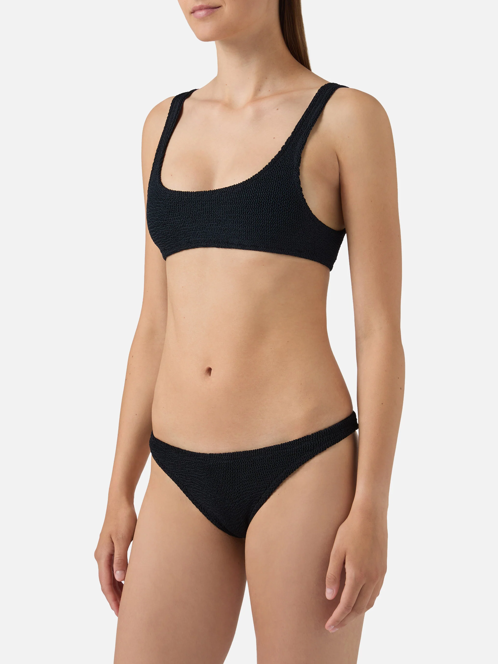 Naima Naomi black crinkle bikini - Image 2