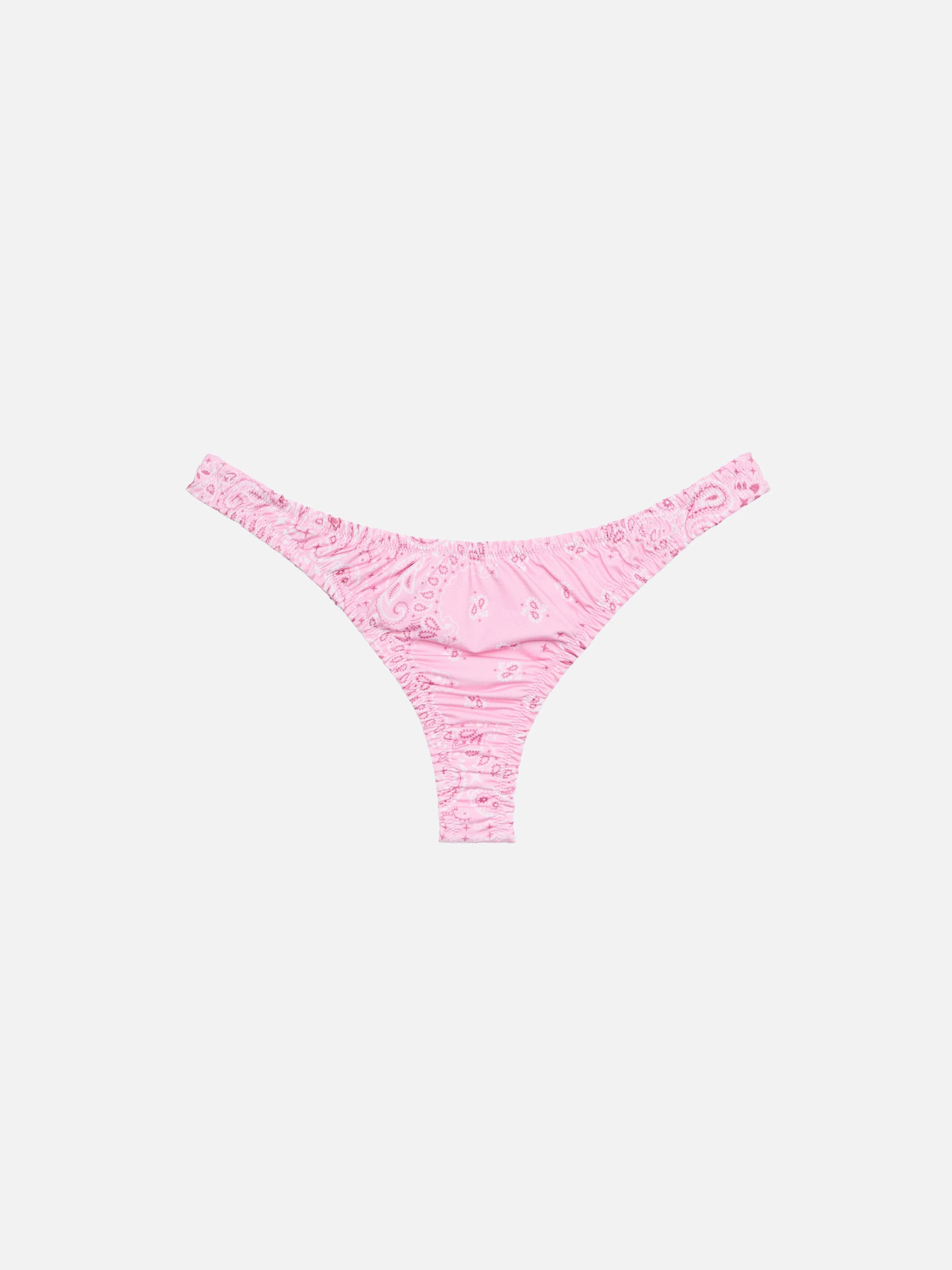 Nalu cheekiest swim briefs with bandana print